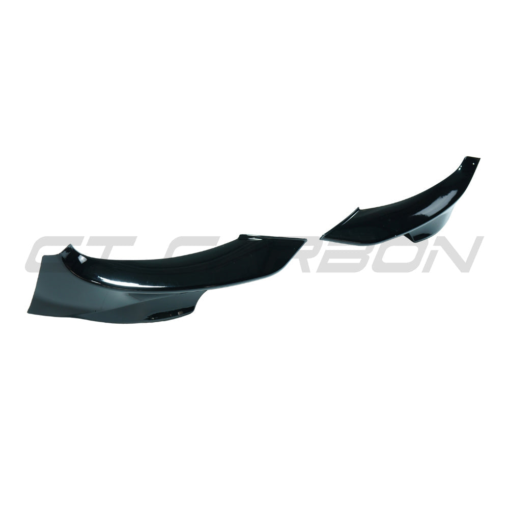 BMW 3 SERIES E92/E93 LCI 2010-2013 GLOSS BLACK SPLITTER CORNERS - V3