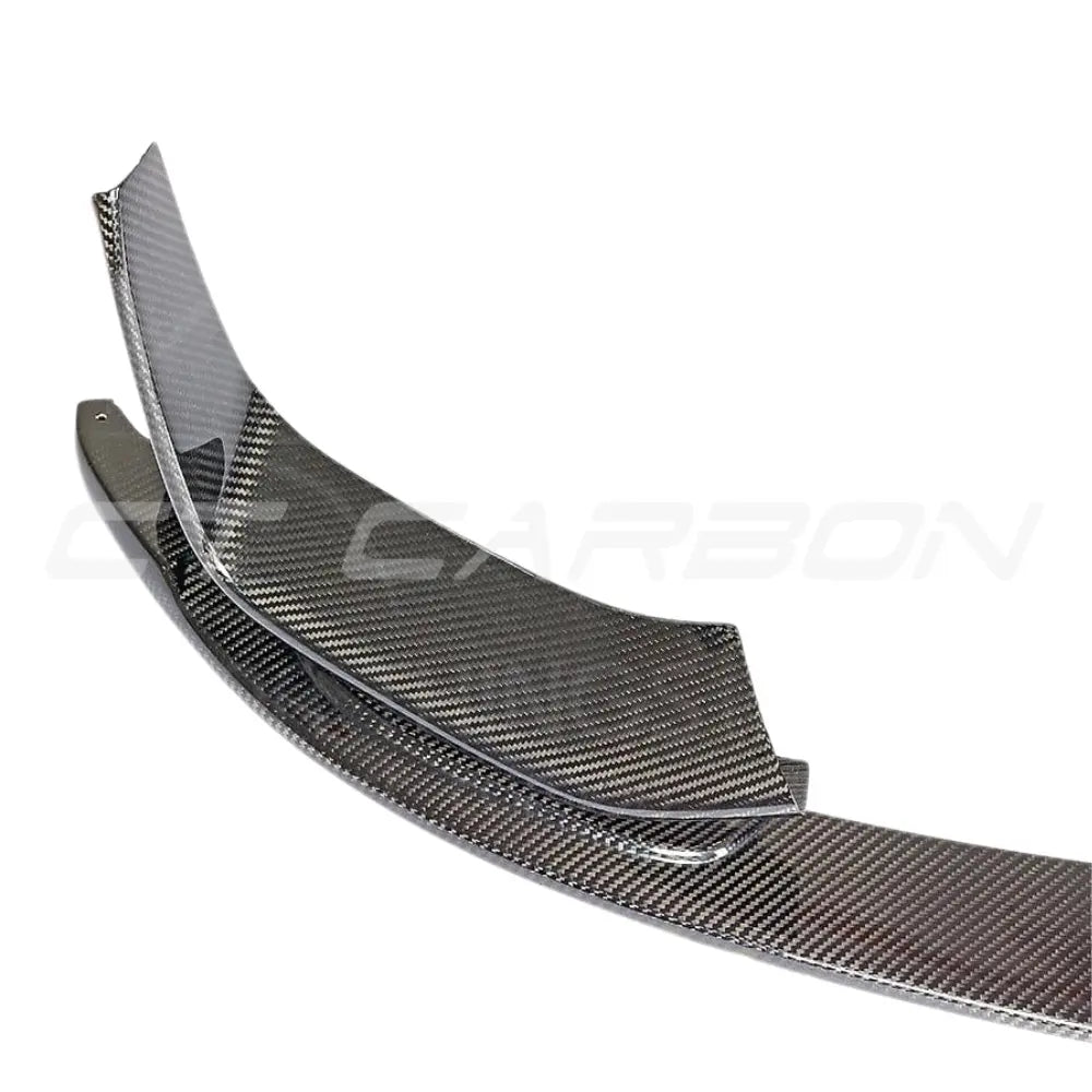BMW M3/M4 F80/F82/F83 2014-2020 CARBON FIBRE SPLITTER (3 PIECE) - V1