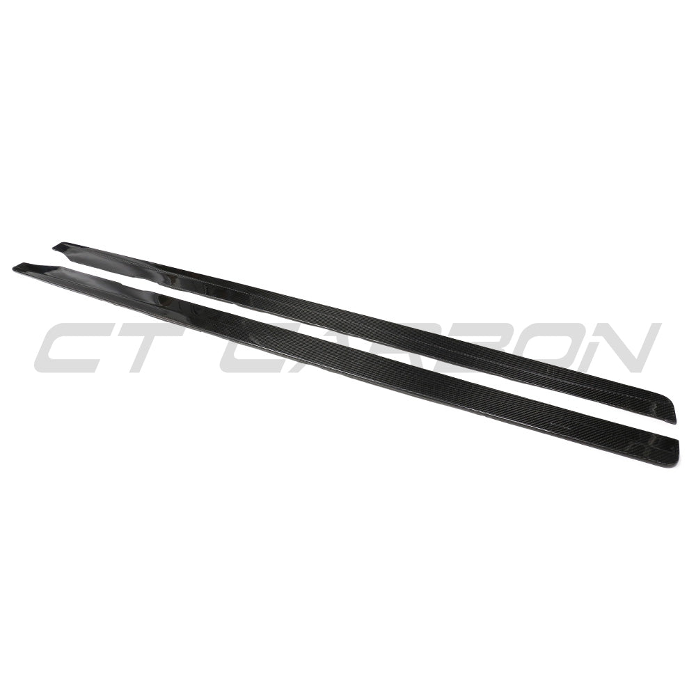BMW G87 M2 CARBON FIBRE SIDE SKIRTS - V4