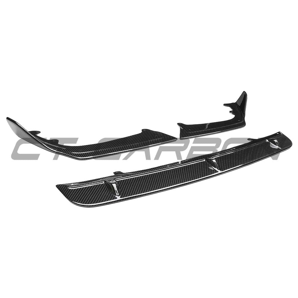 BMW F95 X5M & F96 X6M (PRE-LCI) 2020-2023 CARBON FIBRE SPLITTER - V3