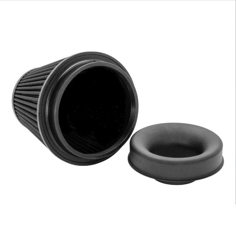 Performance Pleated Induction Kit for MK2 Focus ST with ECU Holder - Orange Hoses