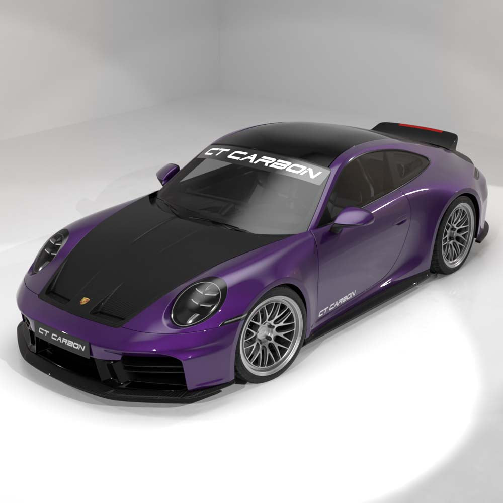 PORSCHE 911 992.2 CARRERA 2024+ CARBON FIBRE KIT - V3 - CT DESIGN