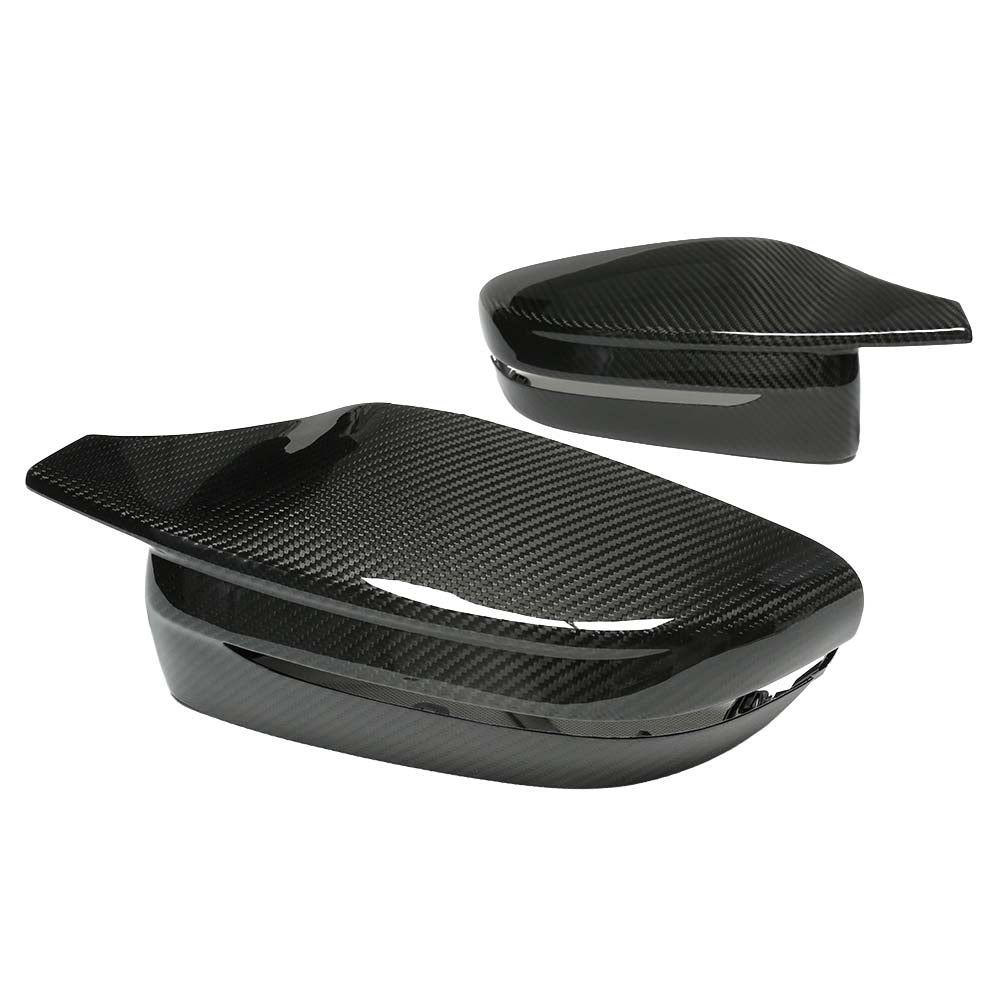 BMW G14/G15/G16 8 SERIES 2018+ RHD DRY CARBON FIBRE MIRRORS - V1