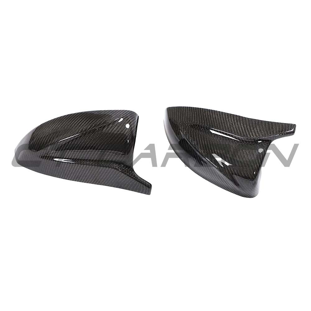 AUDI A3 S3 RS3 8V CARBON FIBRE MIRROR COVERS V2 - WITHOUT LANE ASSIST