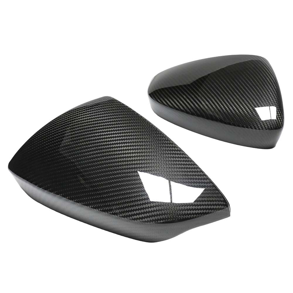 AUDI A3/S3/RS3 8Y 2022+ CARBON FIBRE MIRROR COVERS WITH LANE ASSIST - RHD