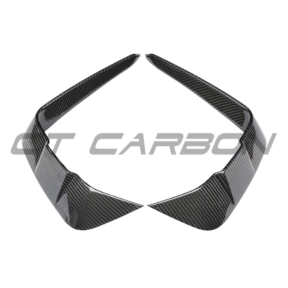 BMW G14/G15/G16 8 SERIES 2018+ DRY CARBON FIBRE SIDE FRONT CANARDS