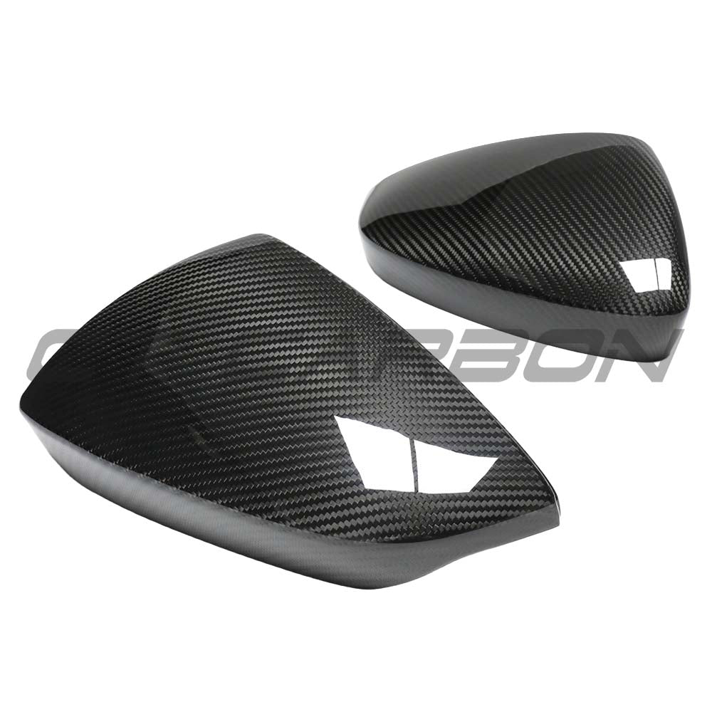 AUDI A3/S3/RS3 8Y 2022+ CARBON FIBRE MIRRORS WITH LANE ASSIST - LHD