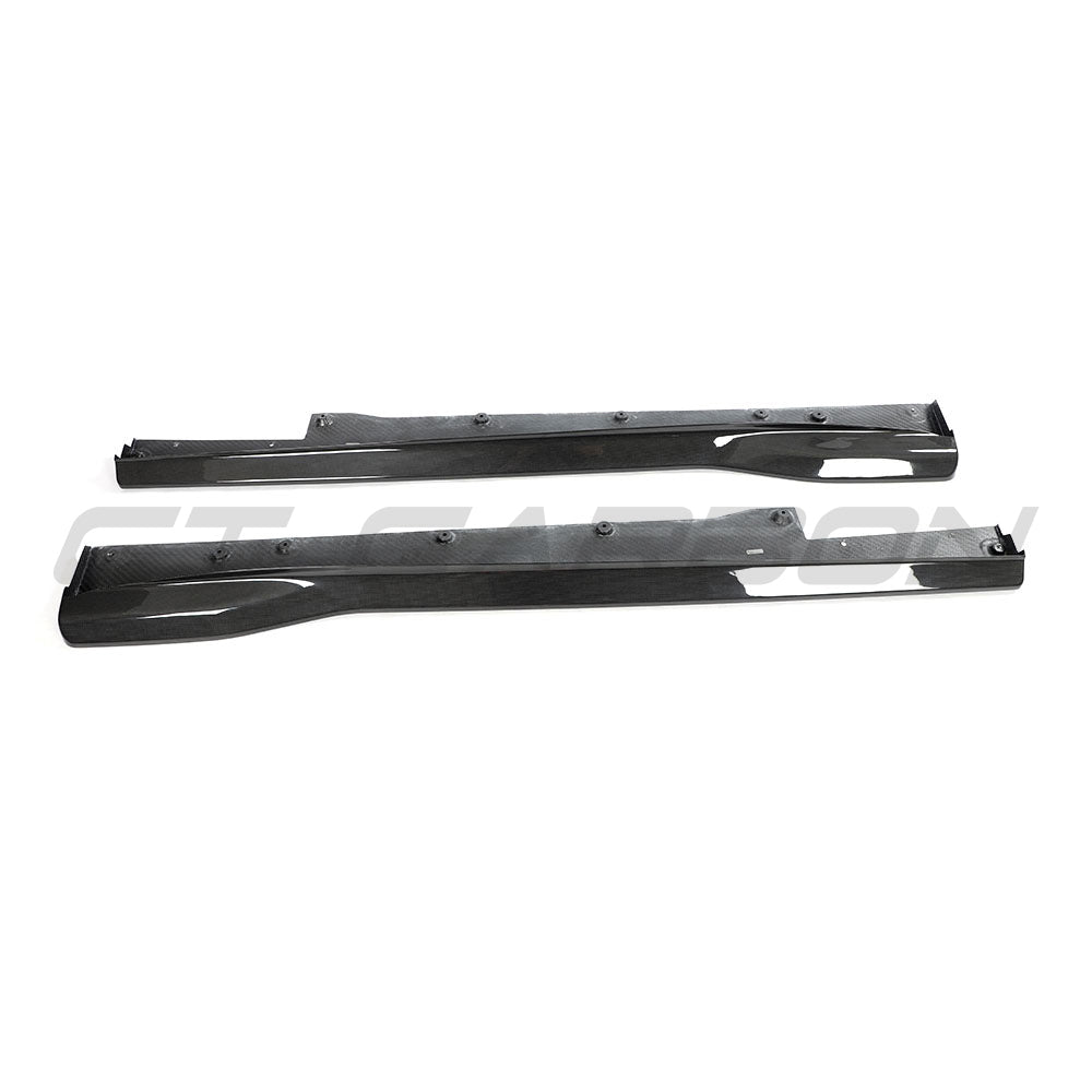FERRARI 812 SUPERFAST & GTS CARBON FIBRE SIDE SKIRT EXTENSION - CT DESIGN
