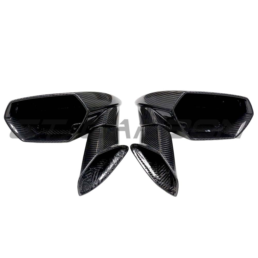 LAMBORGHINI HURACAN 2014-2024 DRY CARBON FIBRE MIRRORS - V1