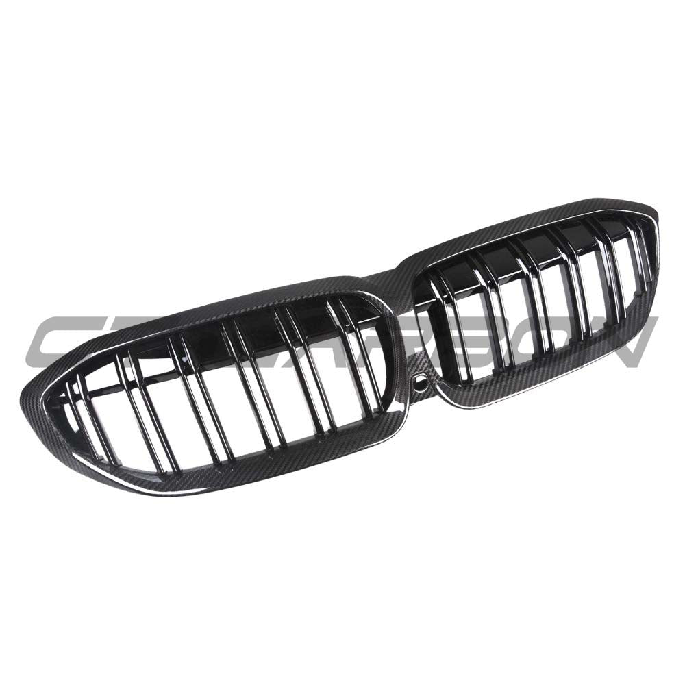 BMW 3 SERIES G20/G21 2018-2022 CARBON FIBRE DOUBLE SLAT GRILLE