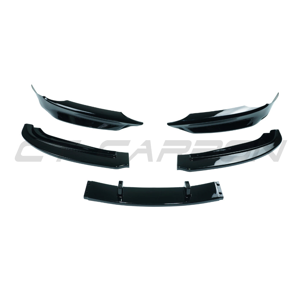 BMW 3 SERIES E90/E91 SE 2005-2009 GLOSS BLACK SPLITTER - V2