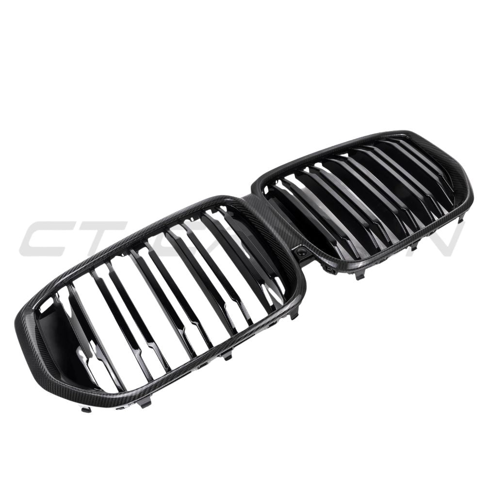 BMW X5 G05/F95 X5M 2019-2022 PRE LCI DOUBLE SLAT PRE-PREG CARBON FIBRE GRILLE