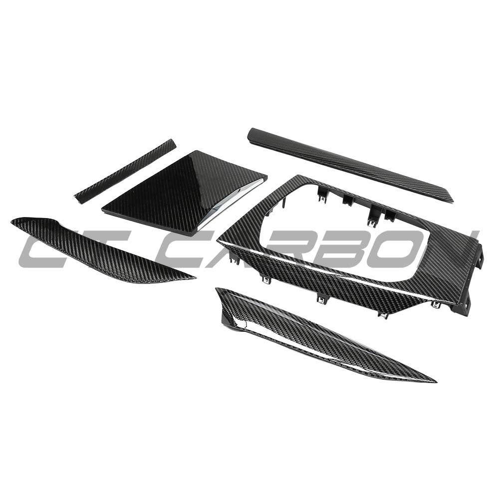 BMW GXX 2020-2021 CARBON FIBRE CENTER CONSOLE TRIM - LHD
