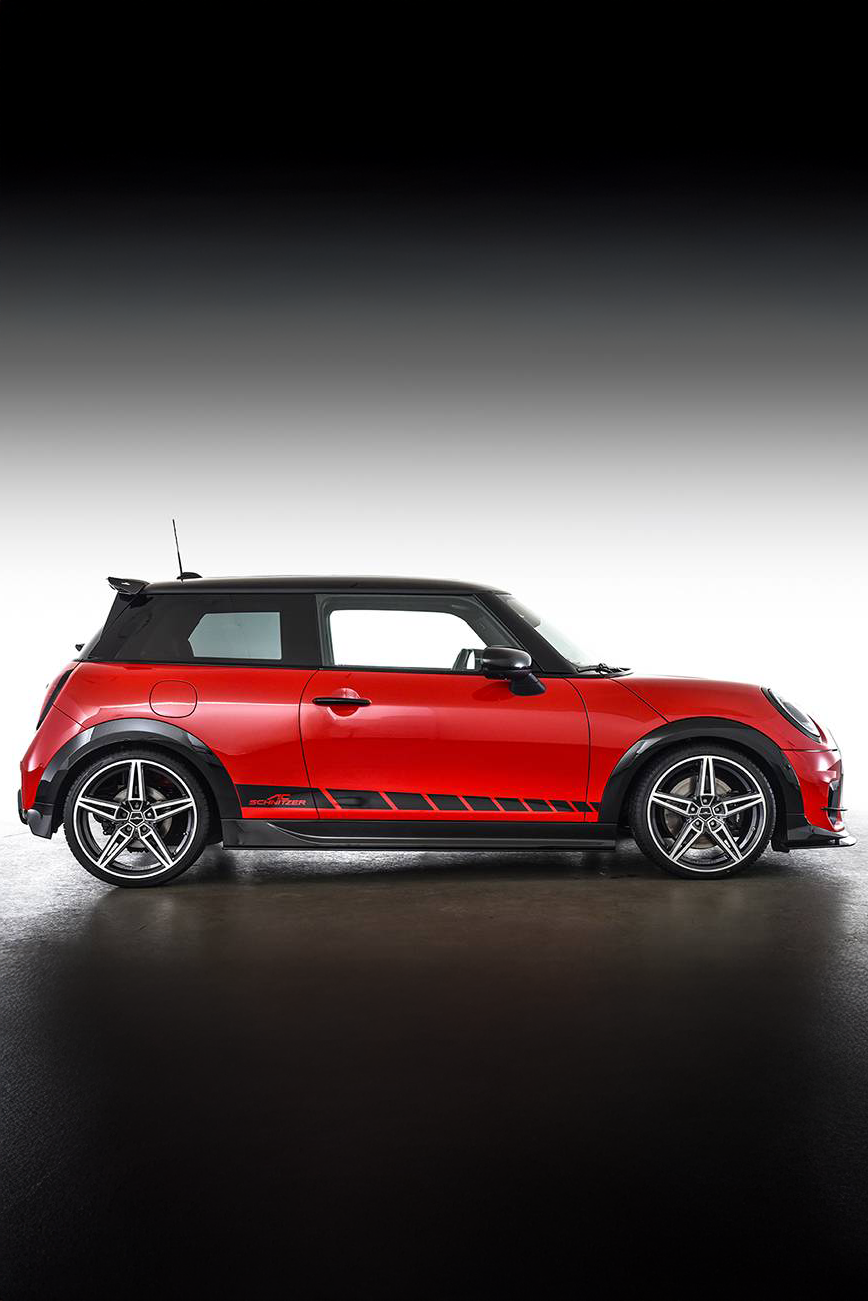 MINI F66 Cooper S / JCW AC Schnitzer Side Strip Decal Pack