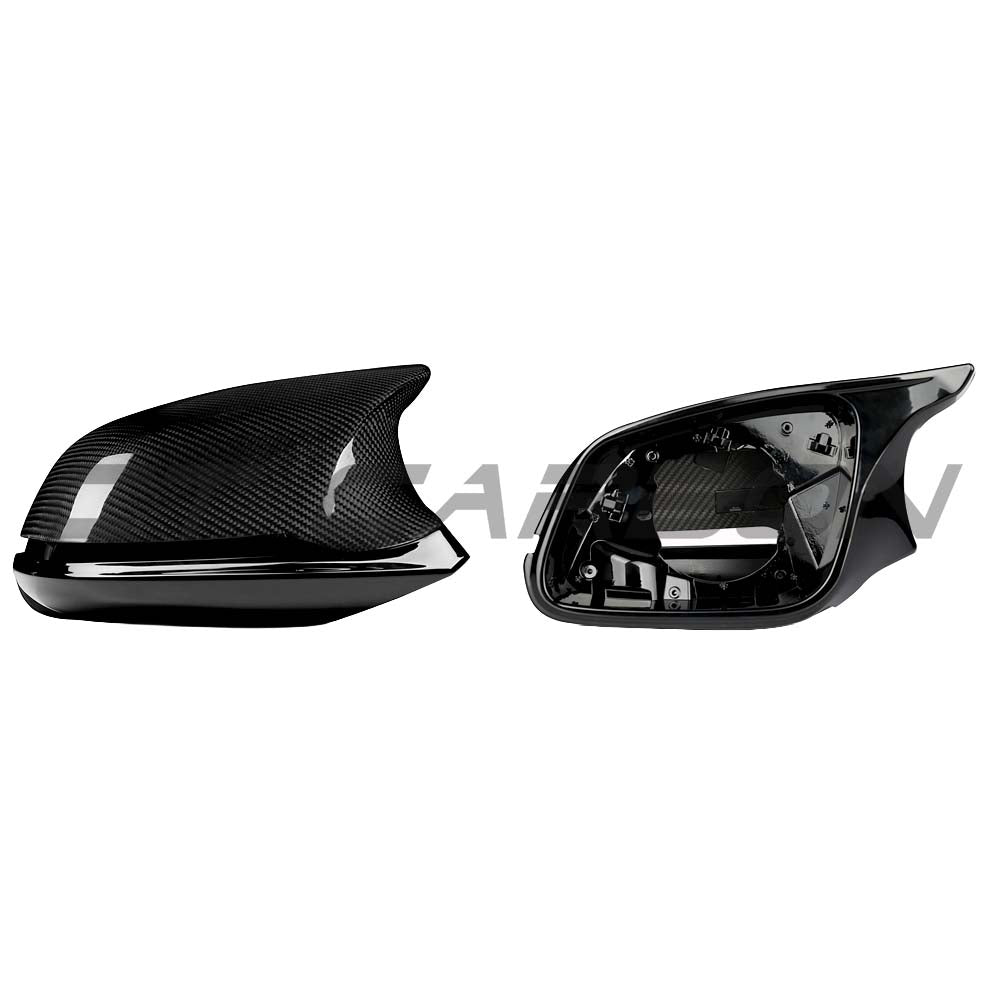 BMW F30 3 SERIES 2011-2018 DRY CARBON FIBRE MIRRORS - V1