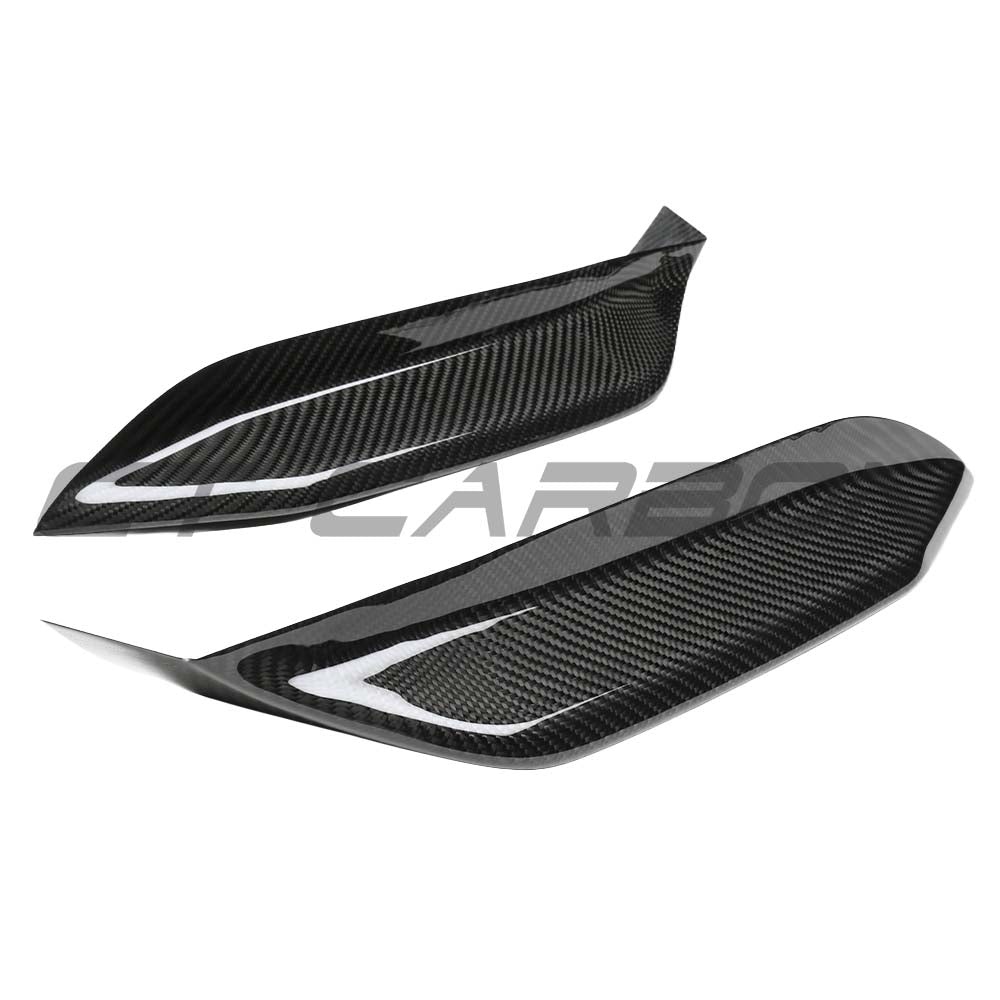 BMW M3/M4 (F80 F82 F83) 2014-2020 UPPER FRONT CARBON FIBRE CANARDS