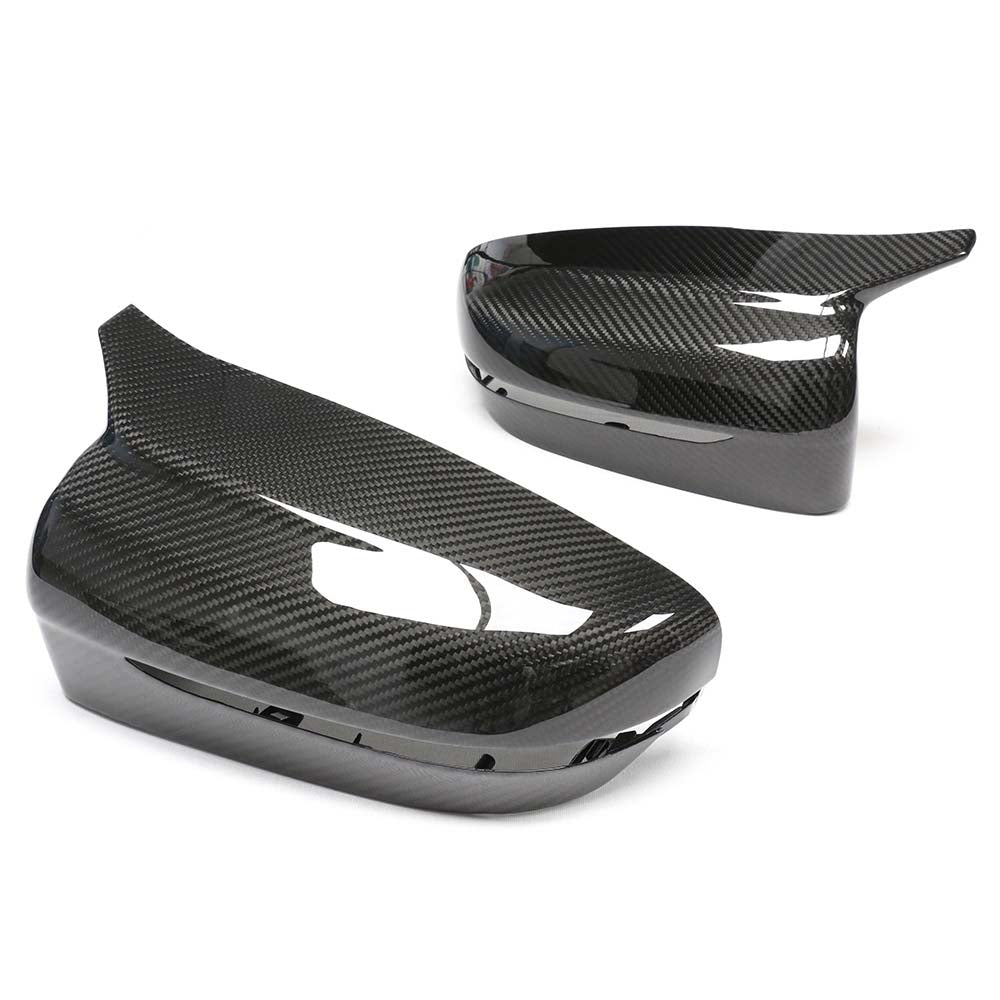 BMW G42 2 SERIES 2022+ RHD DRY CARBON FIBRE MIRRORS - V2