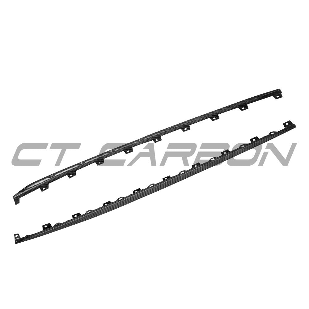 AUDI RS3 8Y 2022+ CARBON FIBRE SIDE SKIRTS - V3