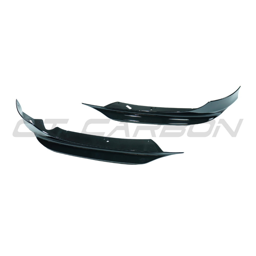 BMW E90/E91 3 SERIES LCI SE 2008-2012 GLOSS BLACK SPLITTER CORNERS - V1