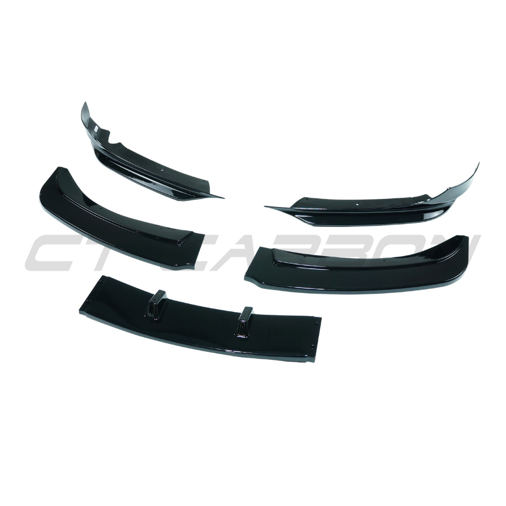 BMW 3 SERIES E90/E91 LCI SE 2008-2012 GLOSS BLACK SPLITTER - V5