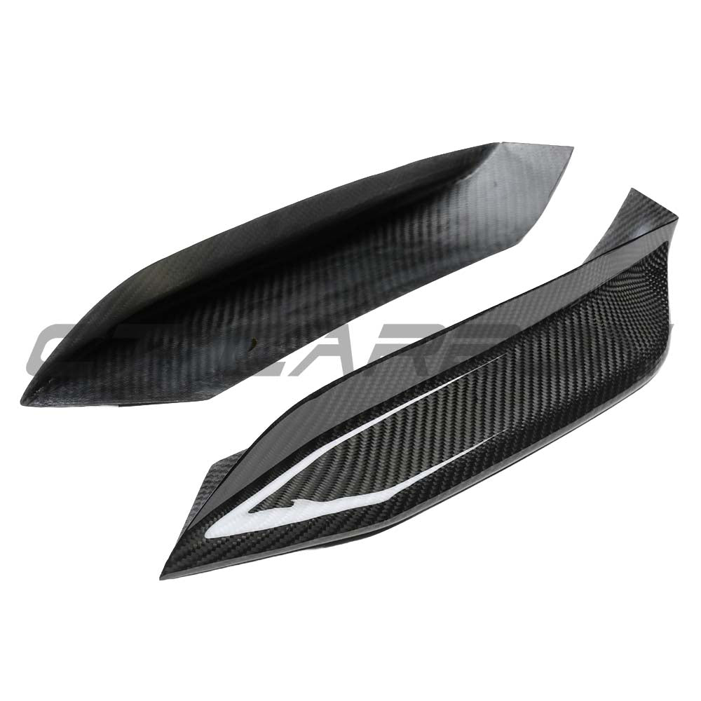 BMW M3/M4 (F80 F82 F83) 2014-2020 UPPER FRONT CARBON FIBRE CANARDS