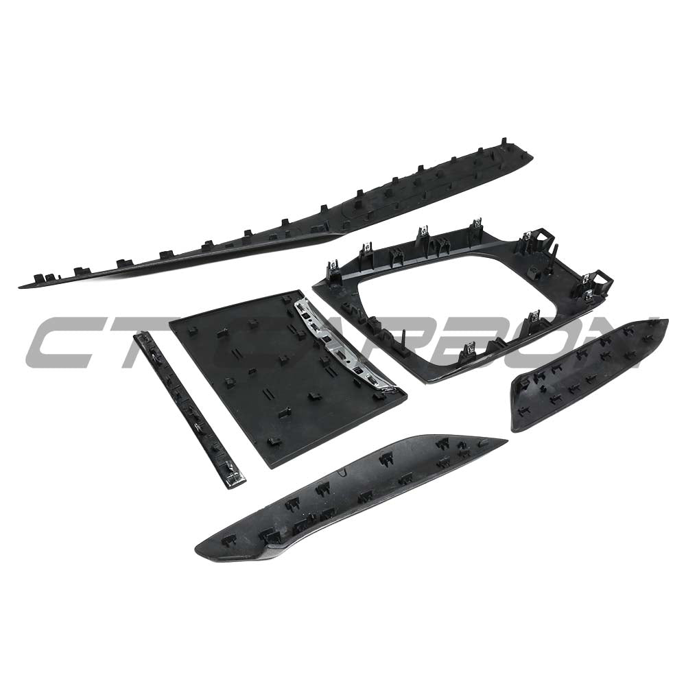 BMW GXX 2022-2024 CARBON FIBRE CENTER CONSOLE TRIM - LHD
