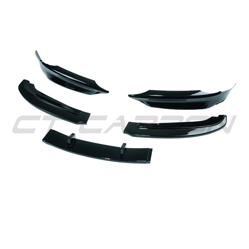 BMW 3 SERIES E90/E91 SE 2005-2009 GLOSS BLACK SPLITTER - V2