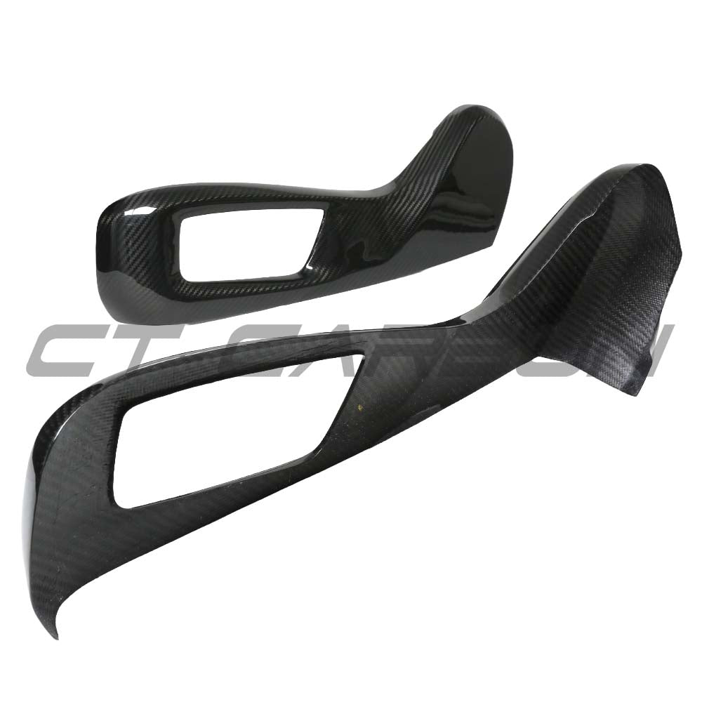 BMW 5/6/7/8 SERIES X5 X6 M5 M8 2016+ CARBON FIBRE SEAT CONTROL COVER