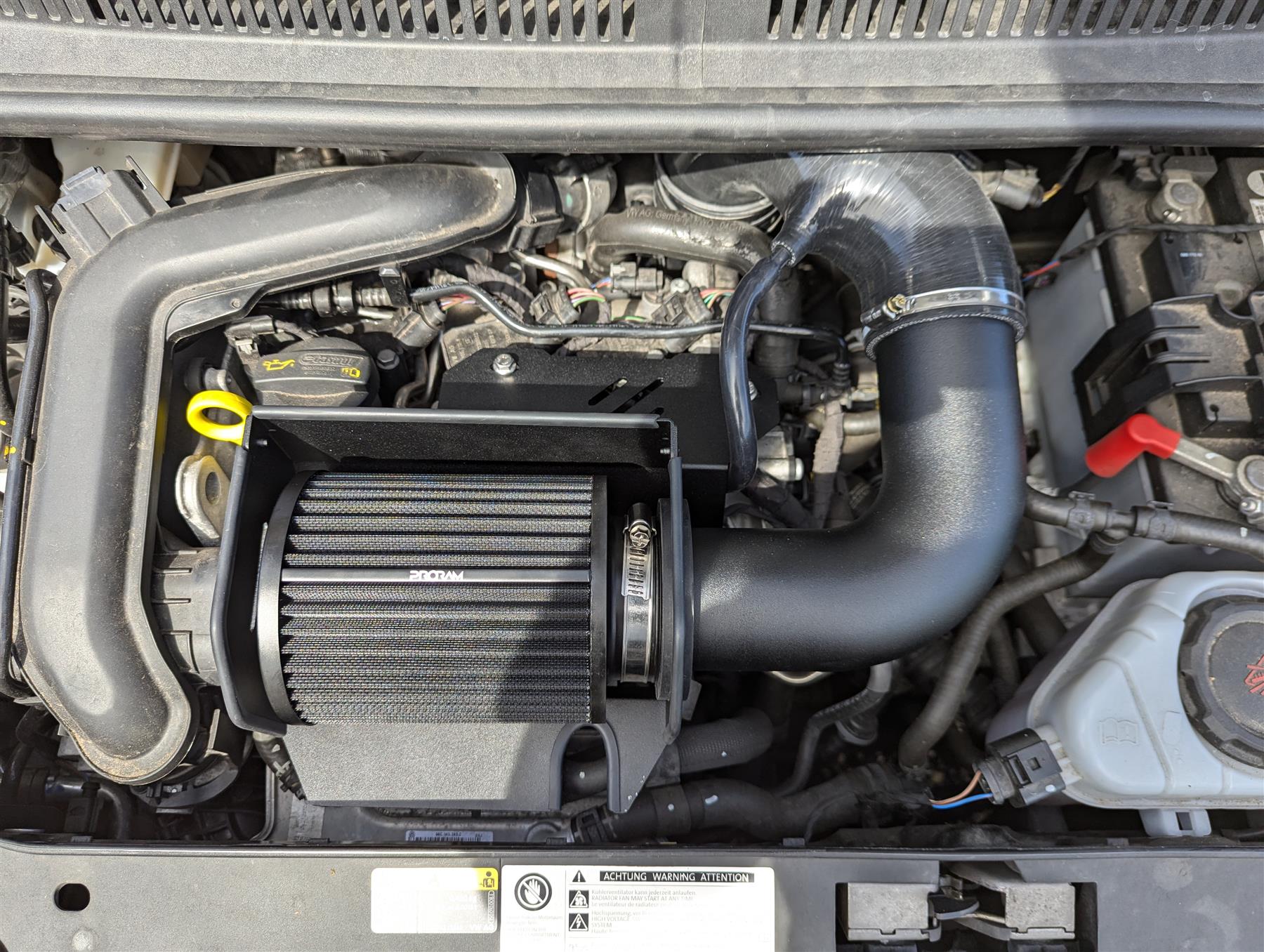 Performance Pleated Induction Kit for VW UP Gti