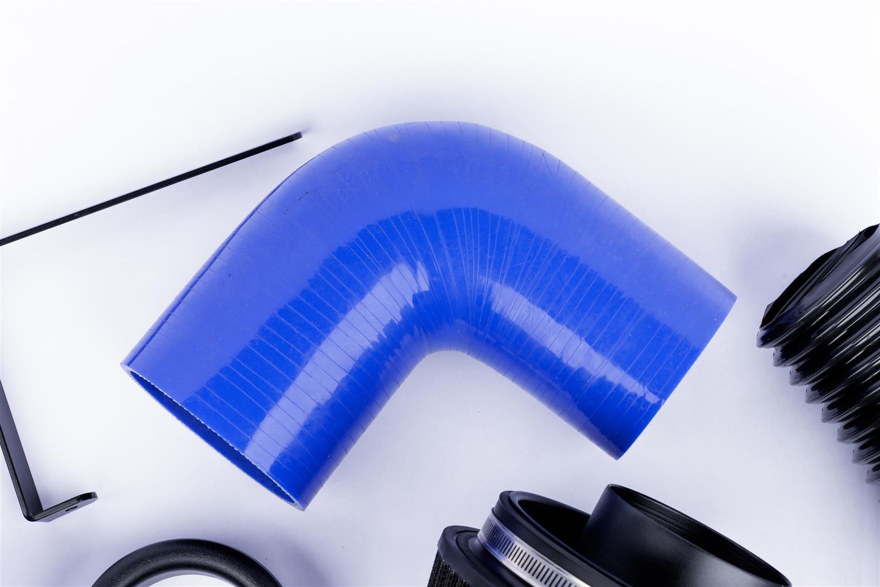 Performance Pleated Induction Kit for VW MK5 Golf R32 3.2 V6  - Blue Hoses