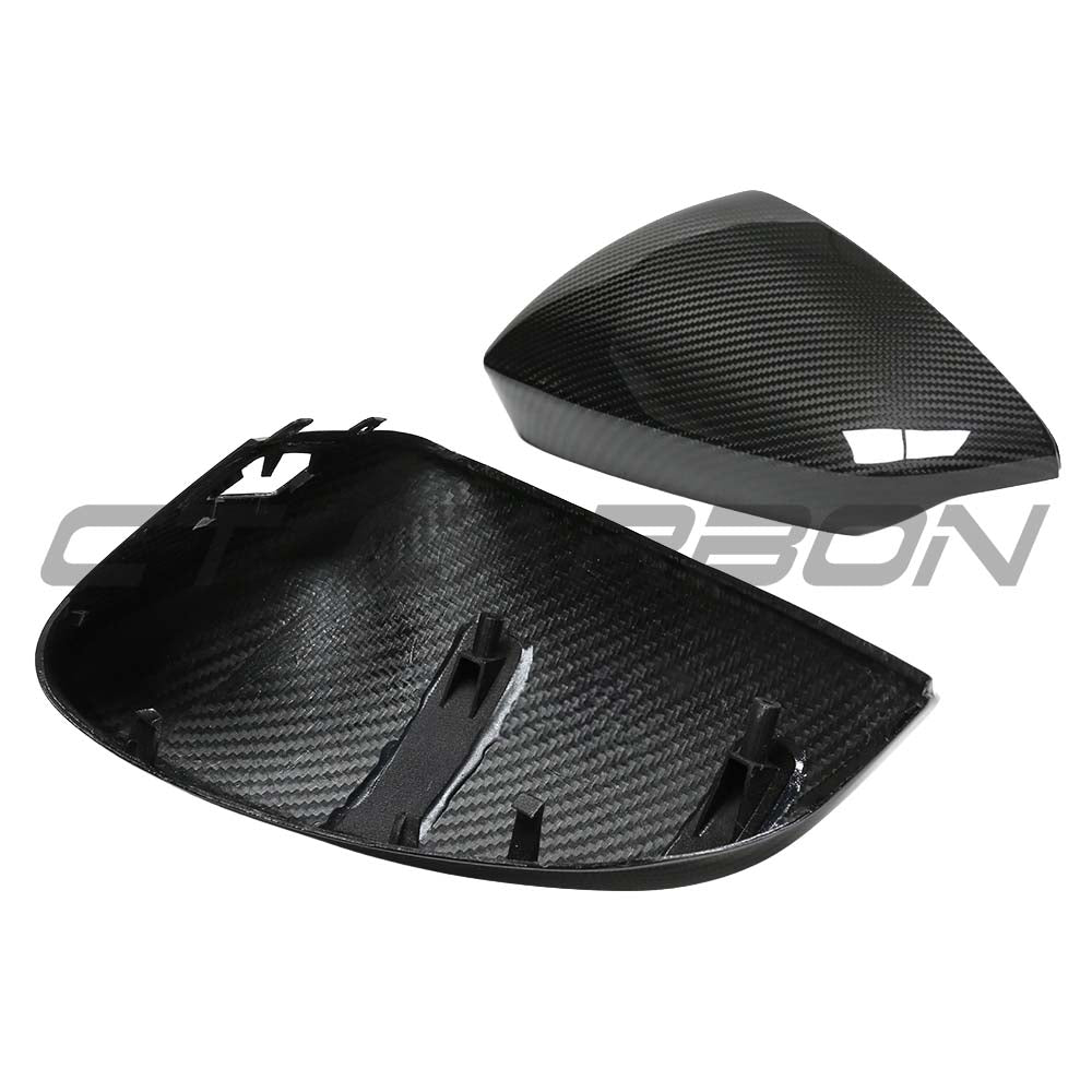AUDI A3/S3/RS3 8Y 2022+ CARBON FIBRE MIRRORS WITH LANE ASSIST - LHD