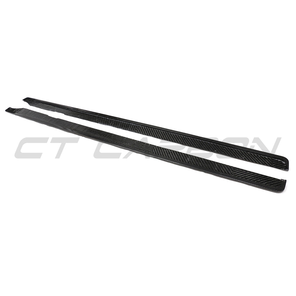 BMW G87 M2 CARBON FIBRE SIDE SKIRTS - V4