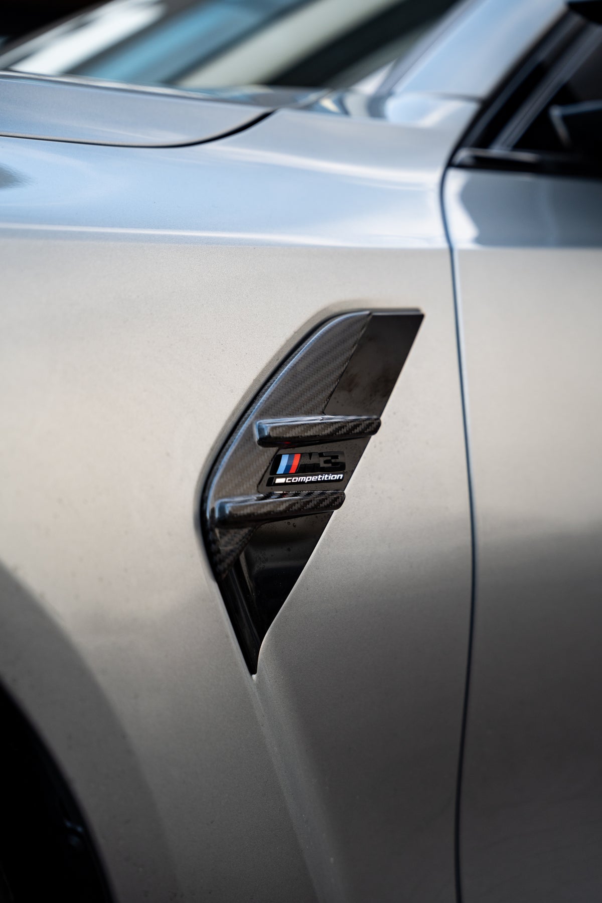 BMW M3 G80/G81 CARBON FIBRE SIDE FENDER TRIM