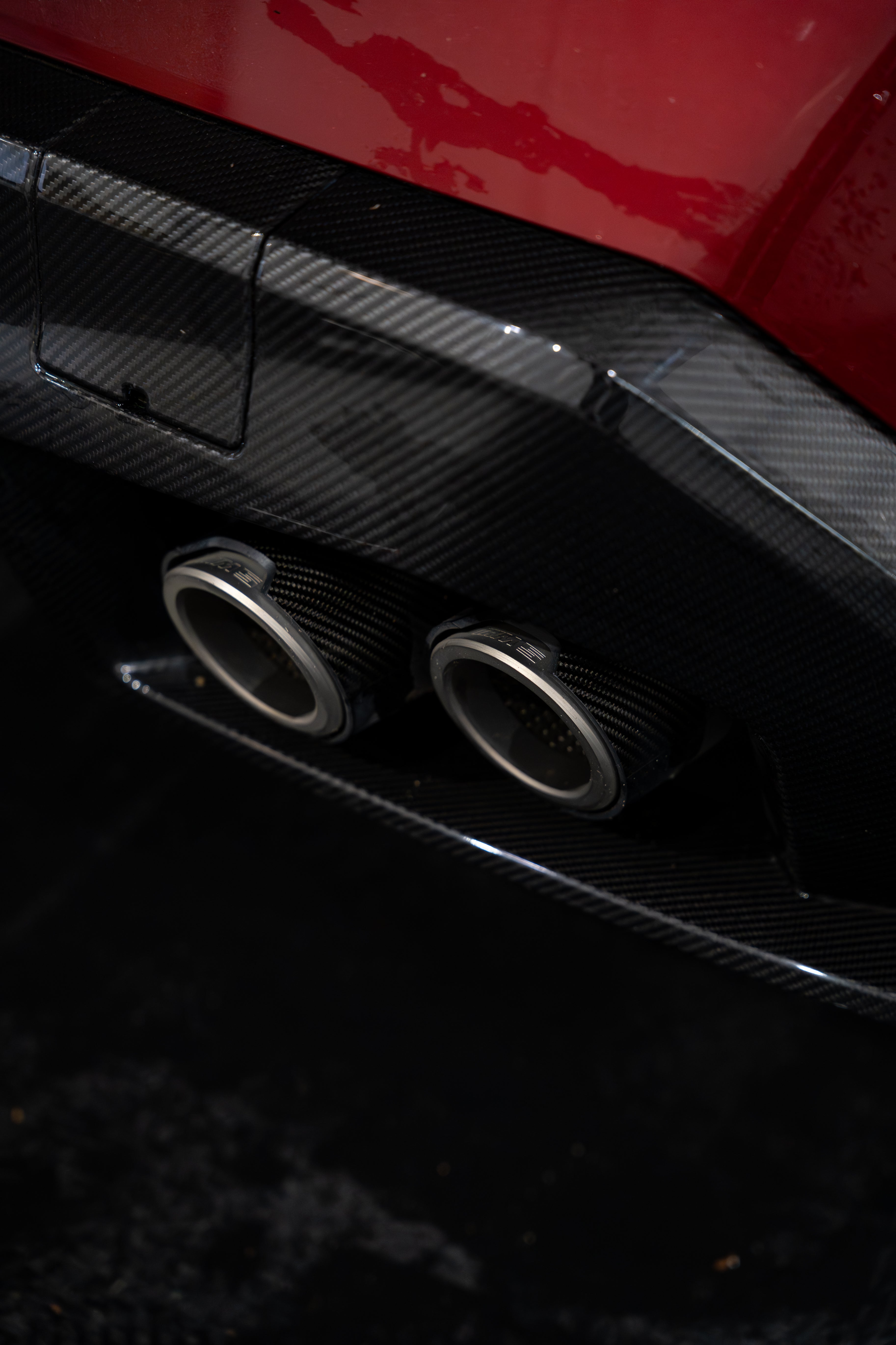 BMW M5 G90 / G99 M Performance Carbon Exhaust Tips