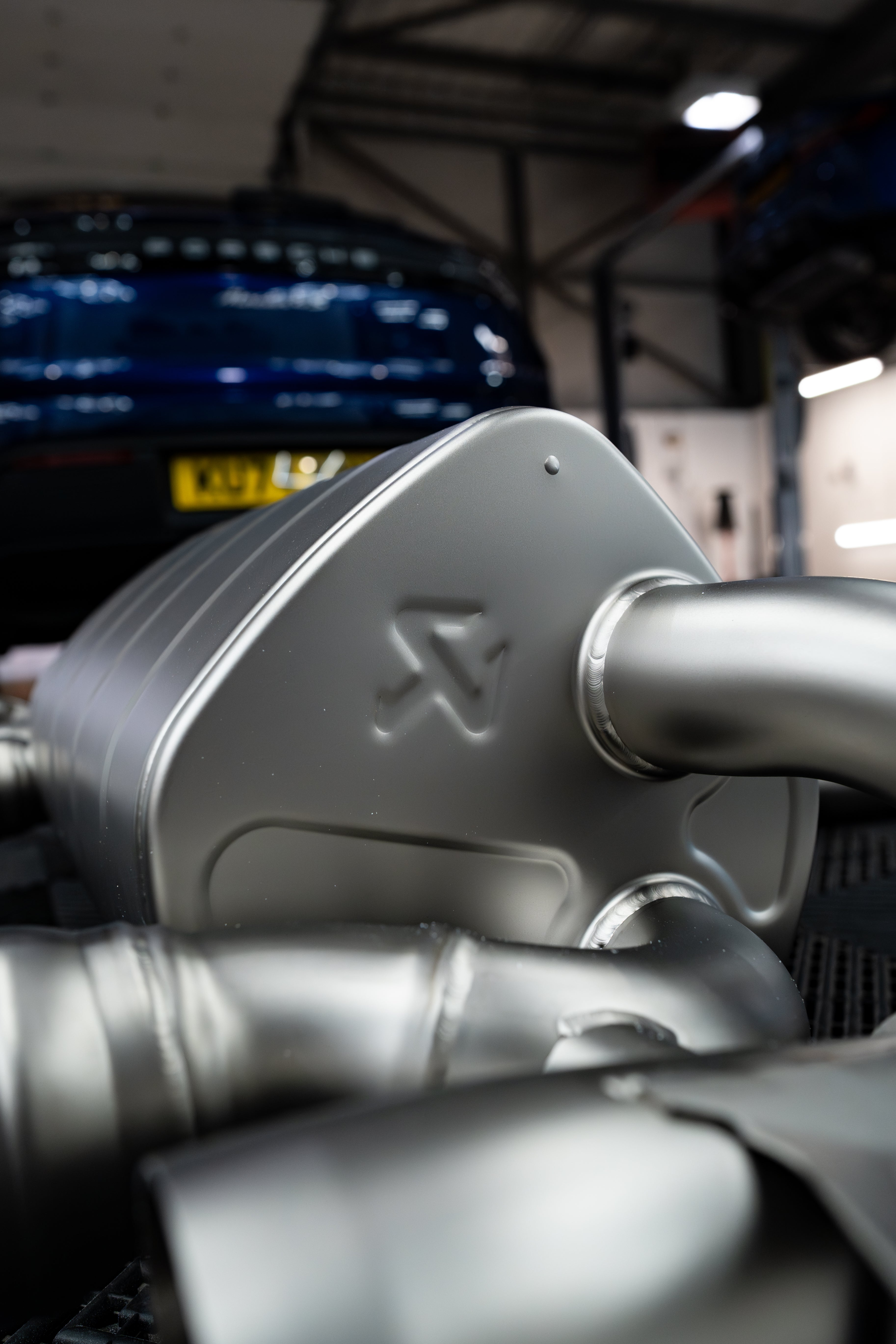 BMW M3 G80 G81 Slip on line Akrapovic Titanium Exhaust