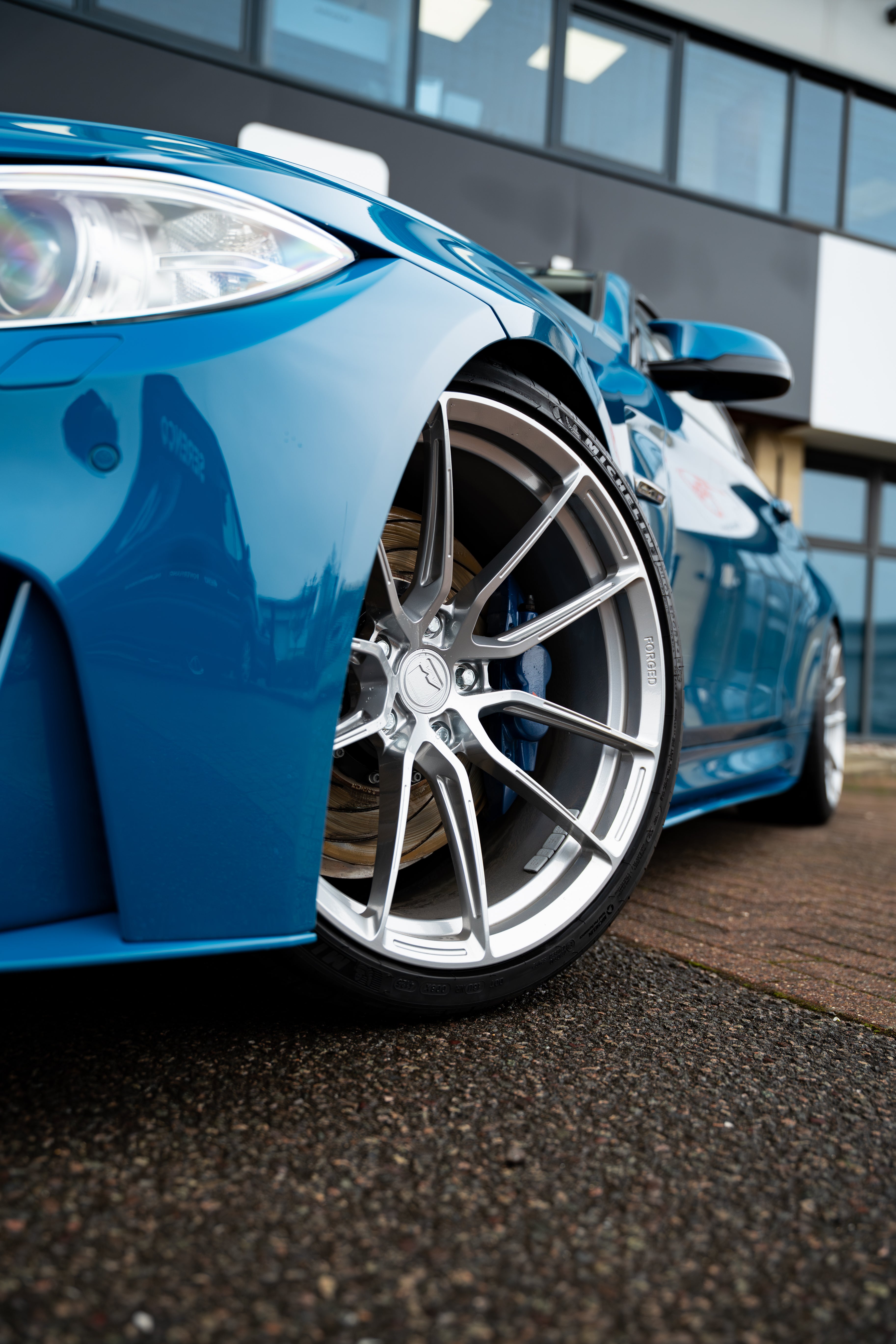 M4 F82 M-W4 20" Gloss Polished Forged Wheels