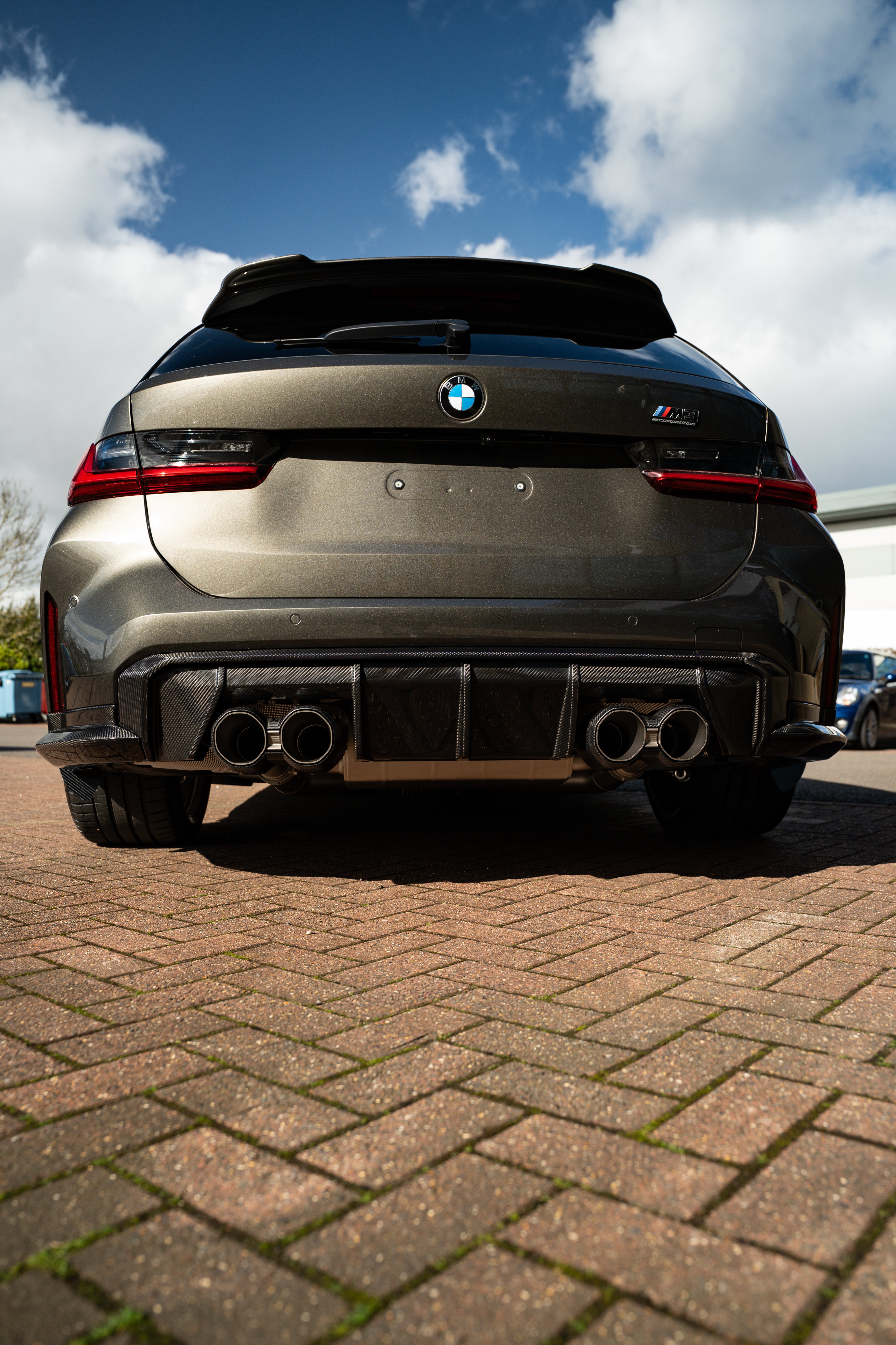 BMW M3 G80 G81 Slip on line Akrapovic Titanium Exhaust