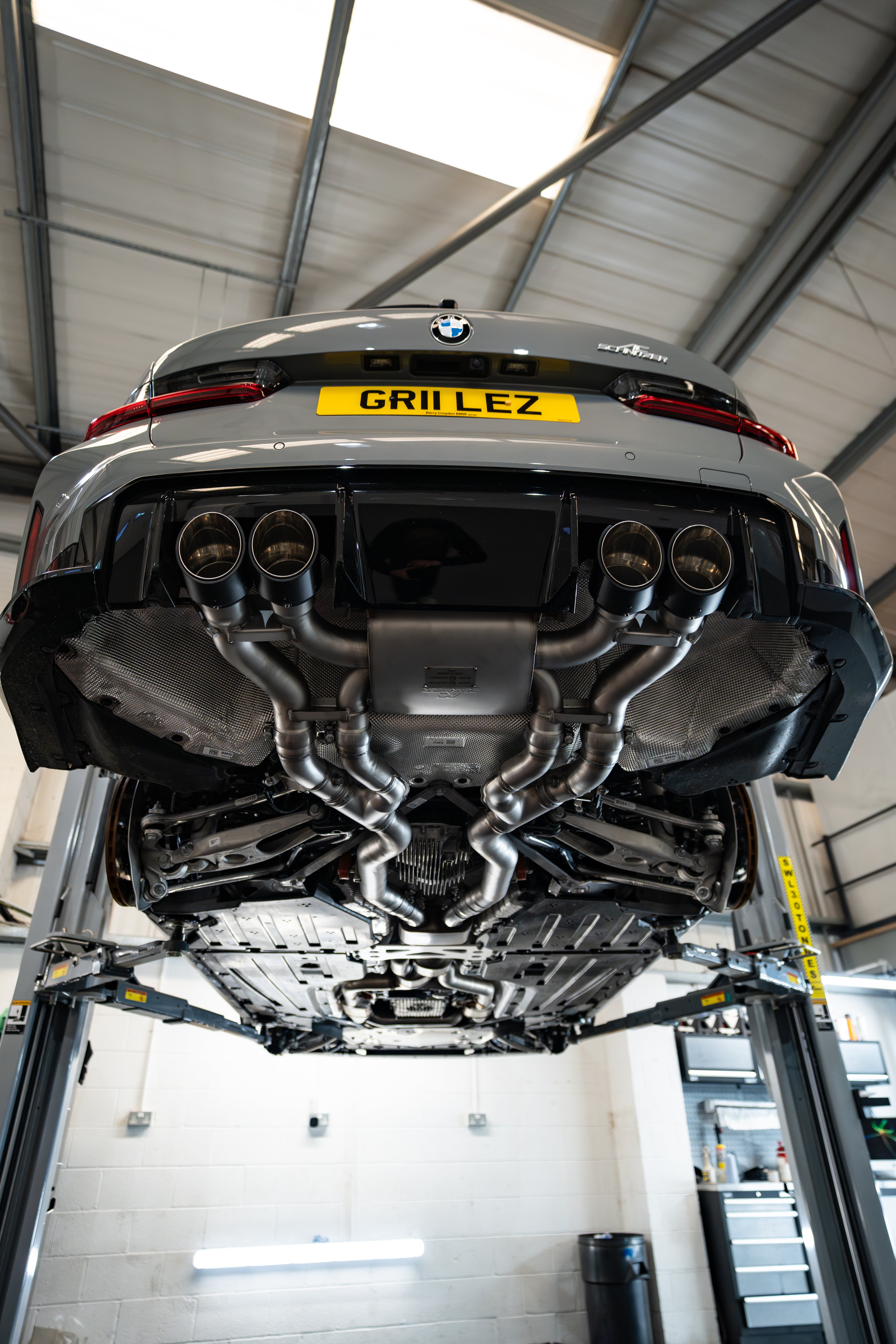 BMW M3 G80 G81 AC Schnitzer Exhaust Axle back