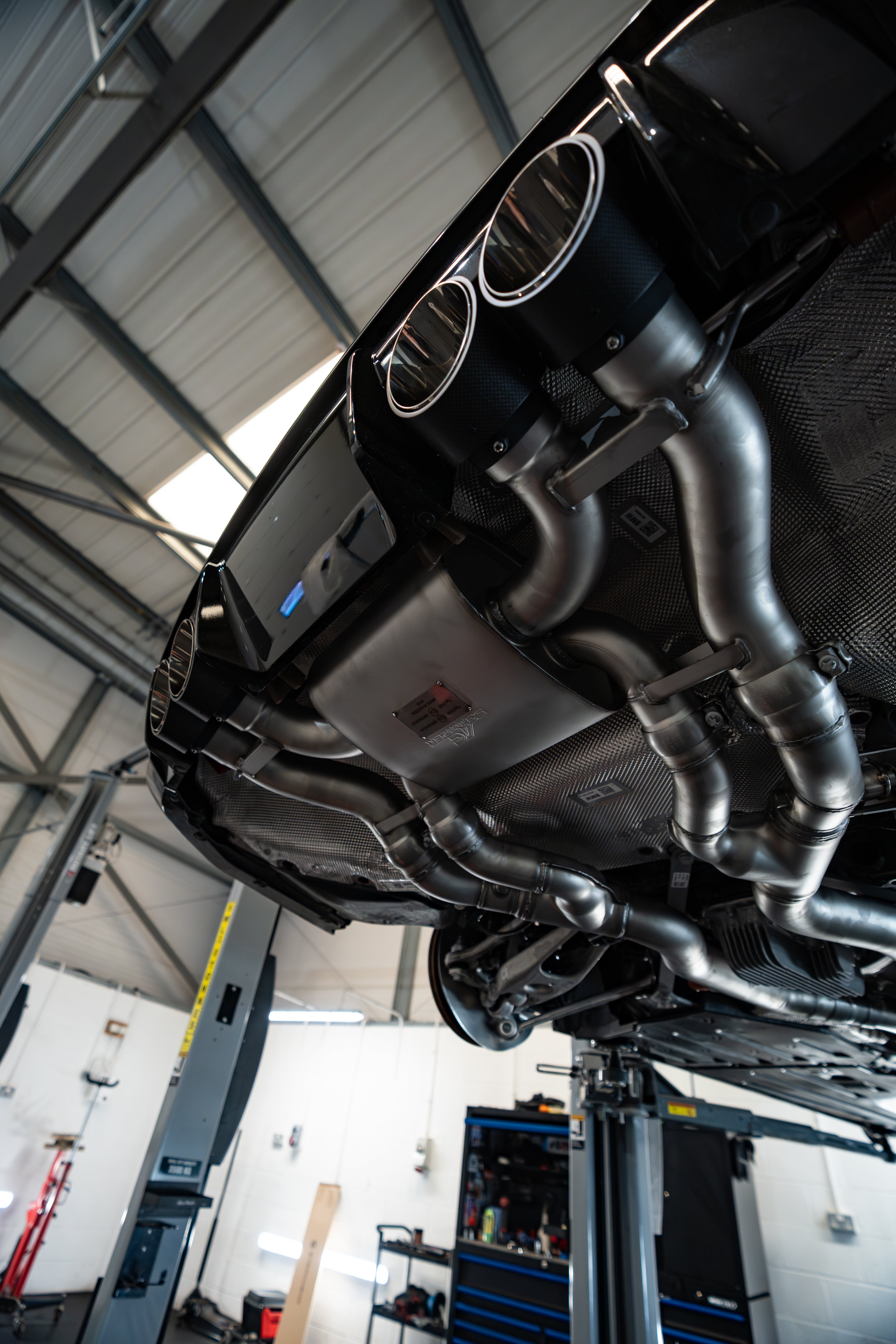 BMW M3 G80 G81 AC Schnitzer Exhaust Axle back