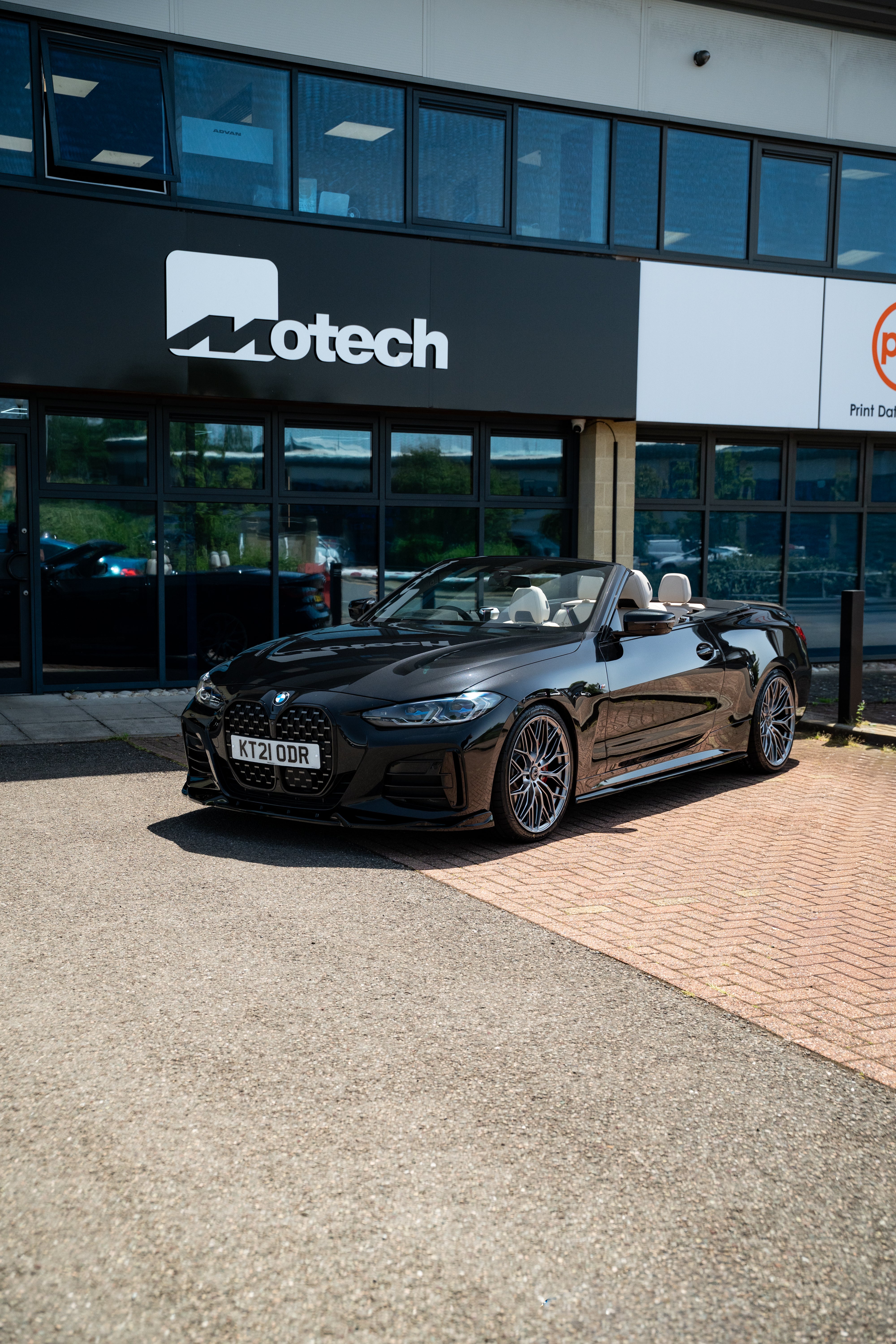 BMW 4 Series G22 G23 G26 M-WX 20" Polished Titanium Motech Wheel