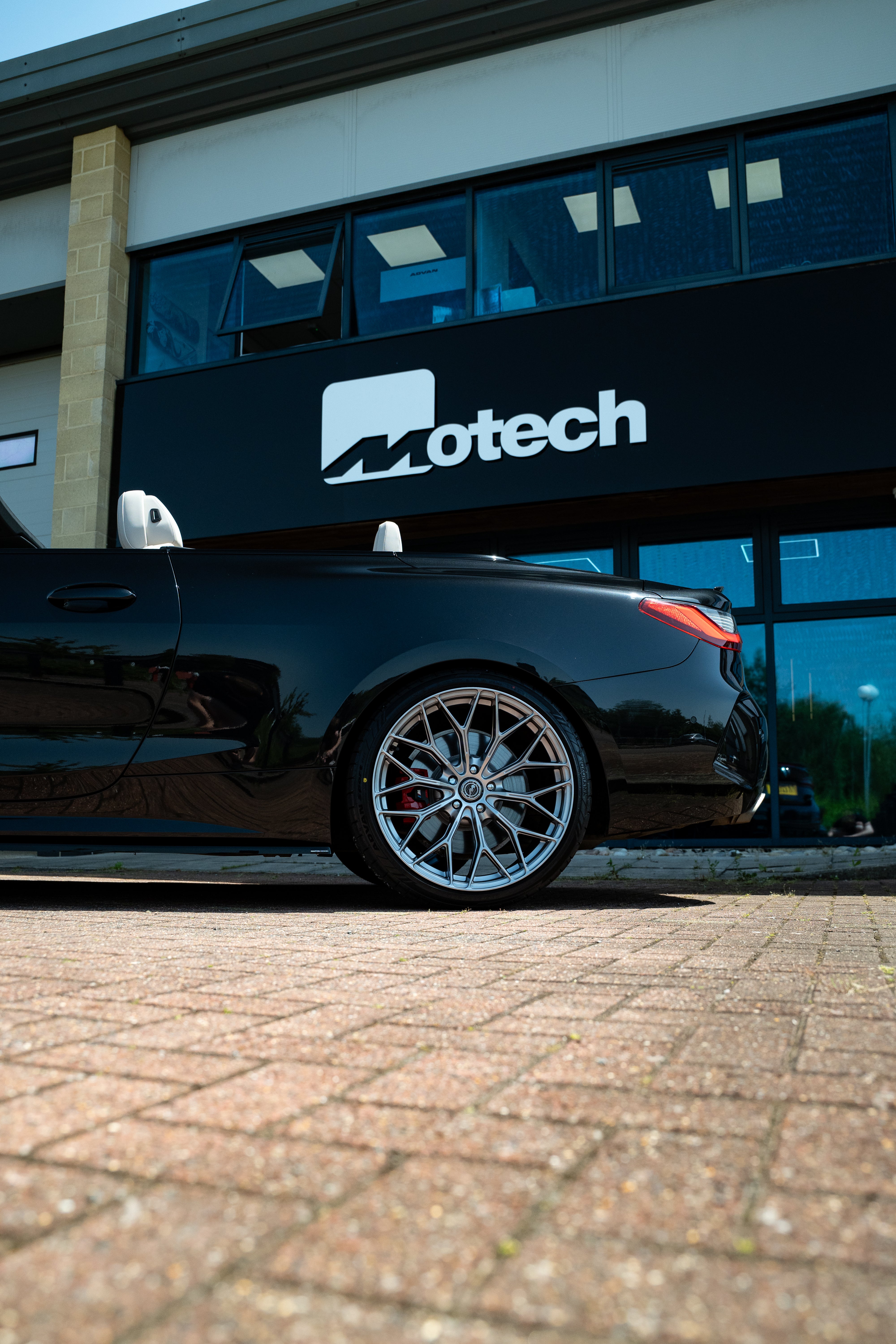 BMW 4 Series G22 G23 G26 M-WX 20" Polished Titanium Motech Wheel