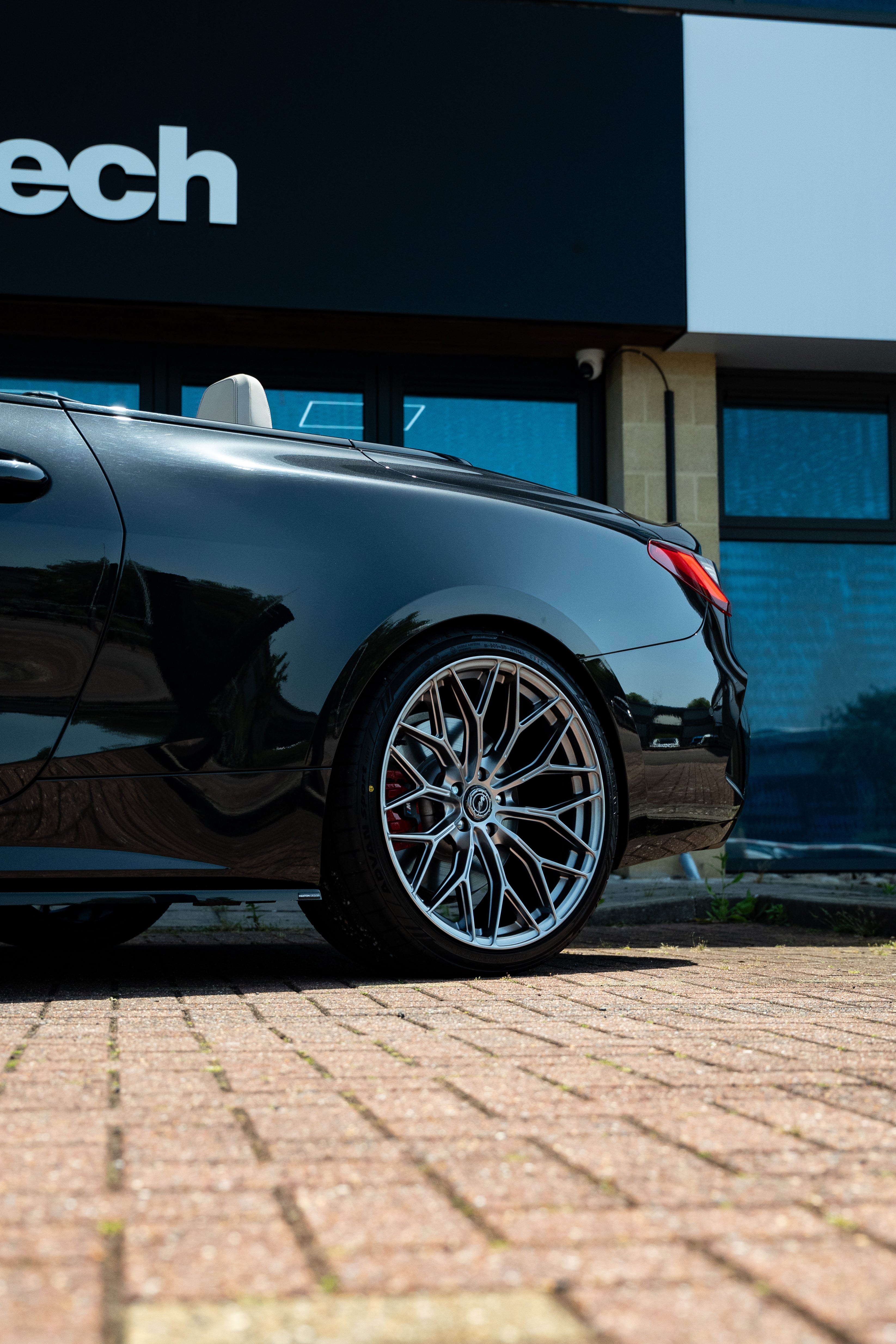 BMW 4 Series G22 G23 G26 M-WX 20" Polished Titanium Motech Wheel