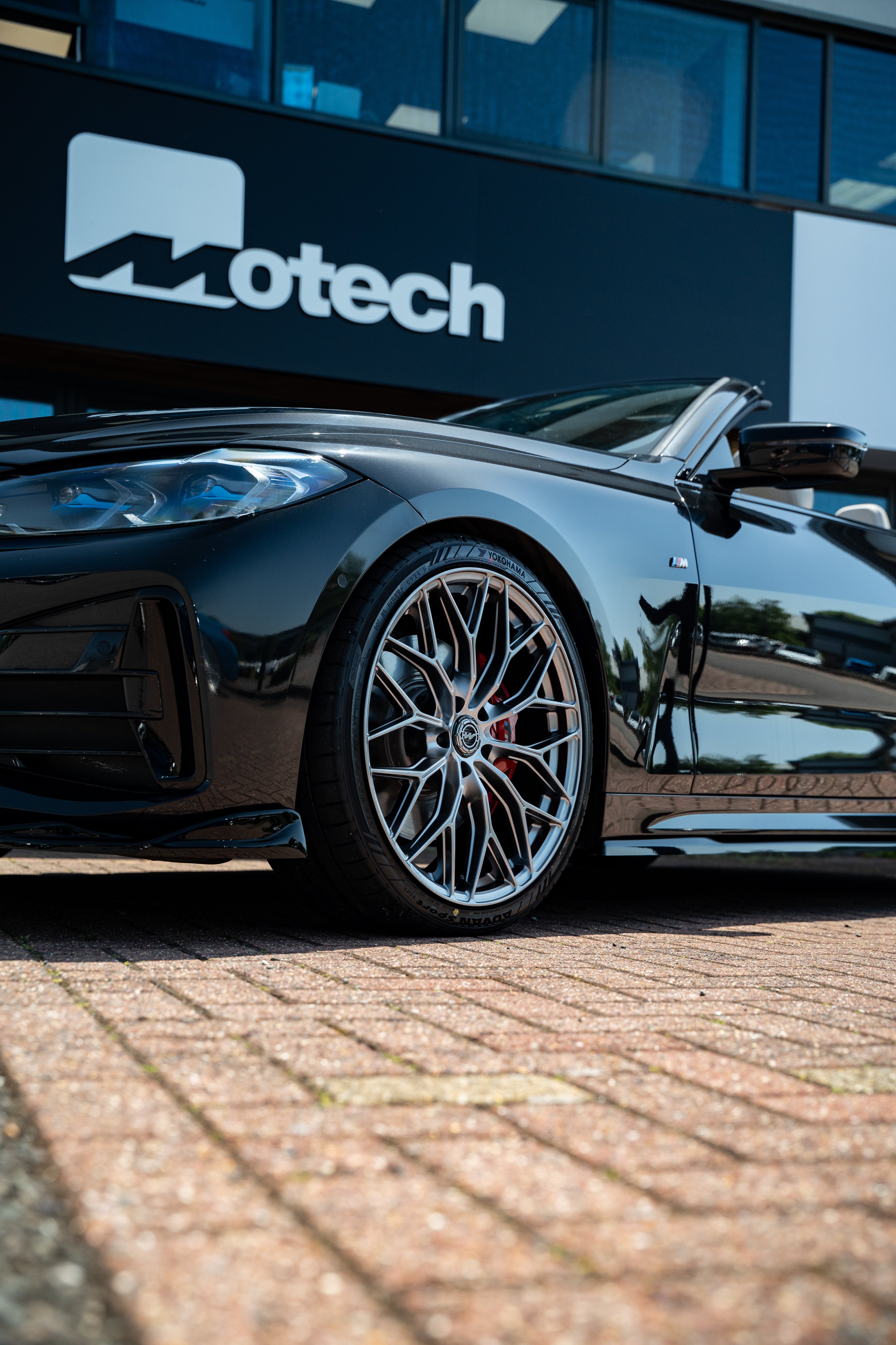 BMW 4 Series G22 G23 G26 M-WX 20" Polished Titanium Motech Wheel