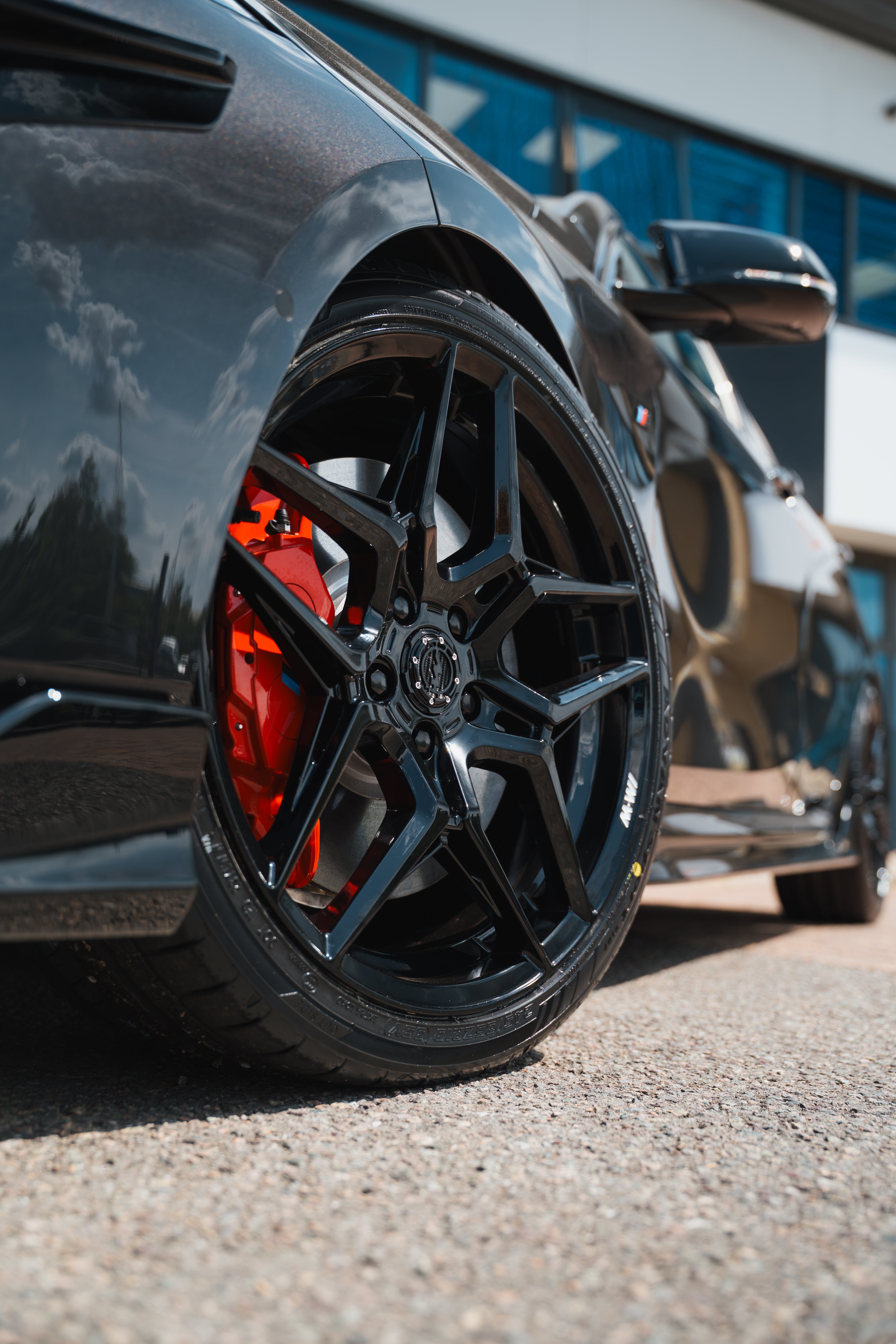 BMW F70 M135 M-W1 19" Precision Black Wheels