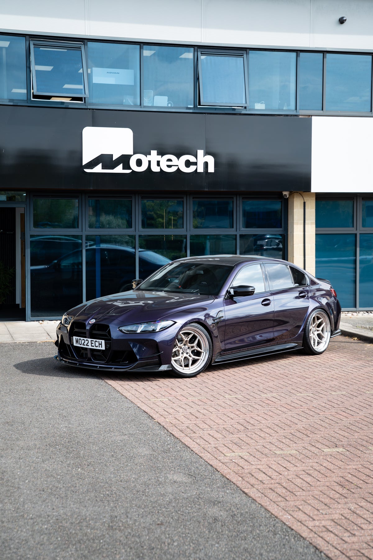 BMW M3/M4 G80/G81/G82/G83 CARBON FIBRE SPLITTER - V2 - CT DESIGN