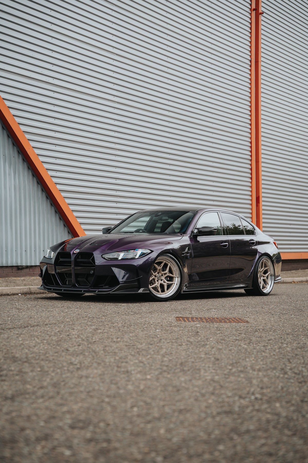 M3 G80 M-W1.2 Two-Piece Split Rim 20/21" White Gold Wheels