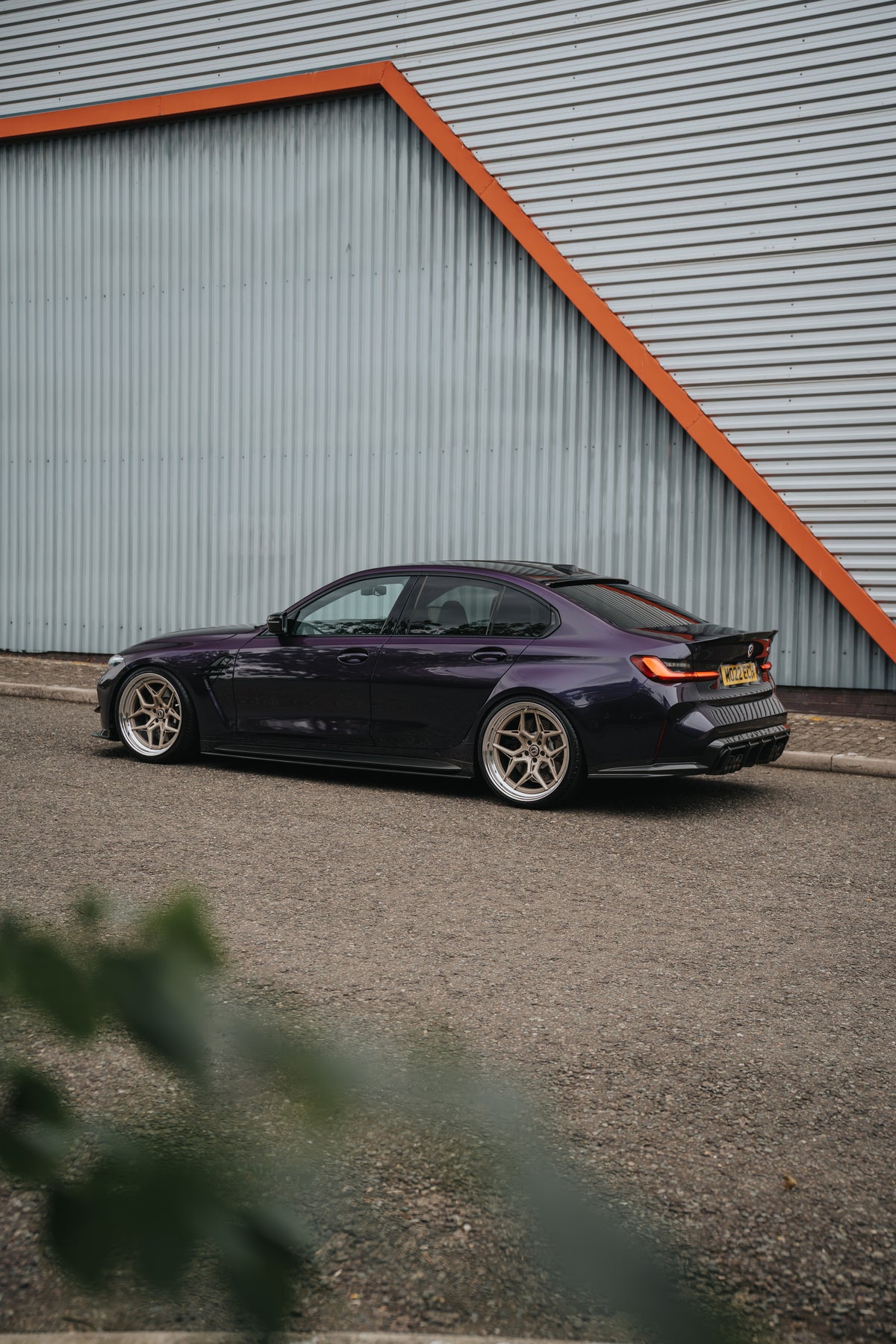 M3 G8X M-W1.2 Two-Piece Split Rim 20/21" White Gold Wheels