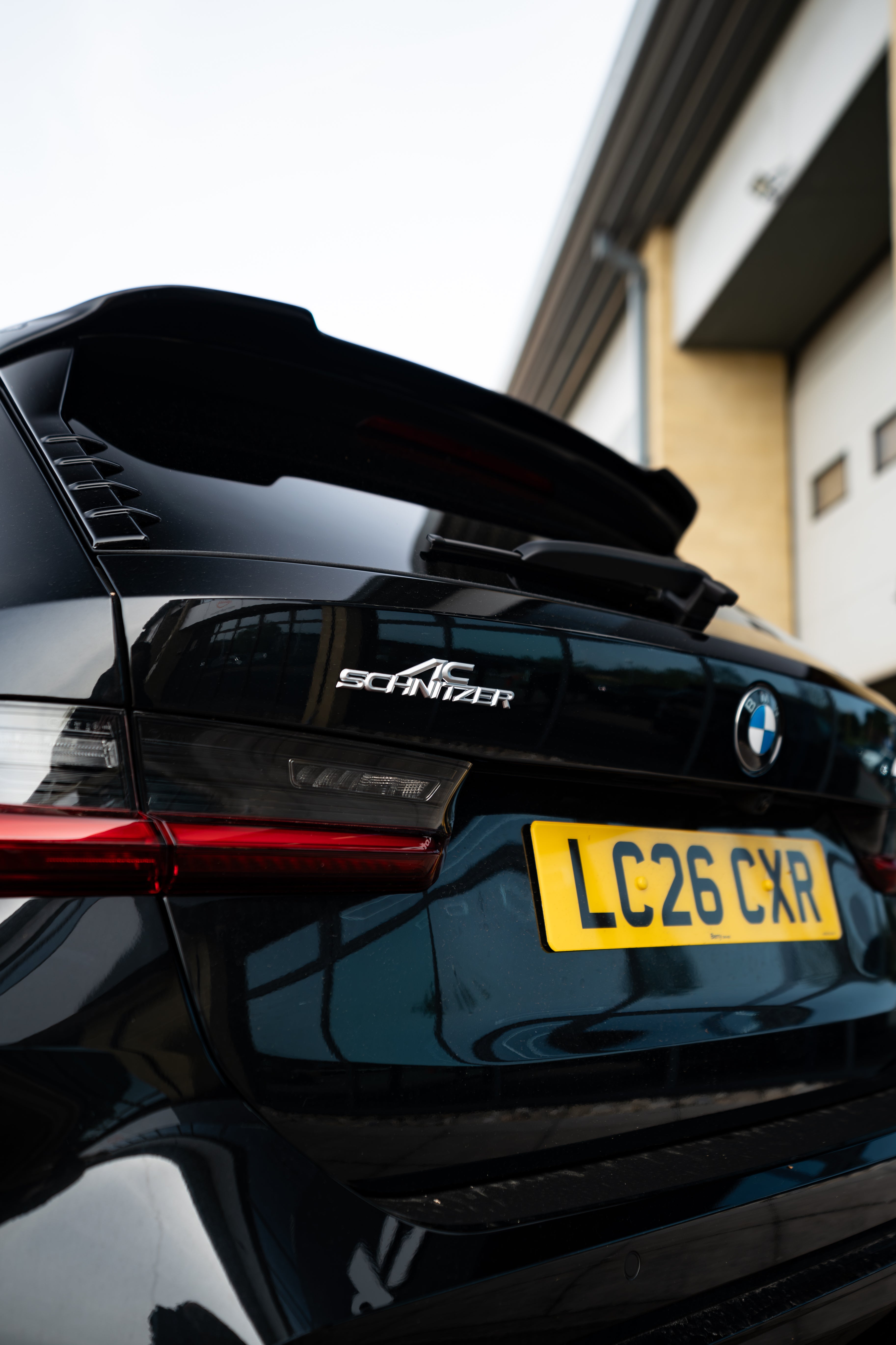 AC Schnitzer Silver Rear Badge