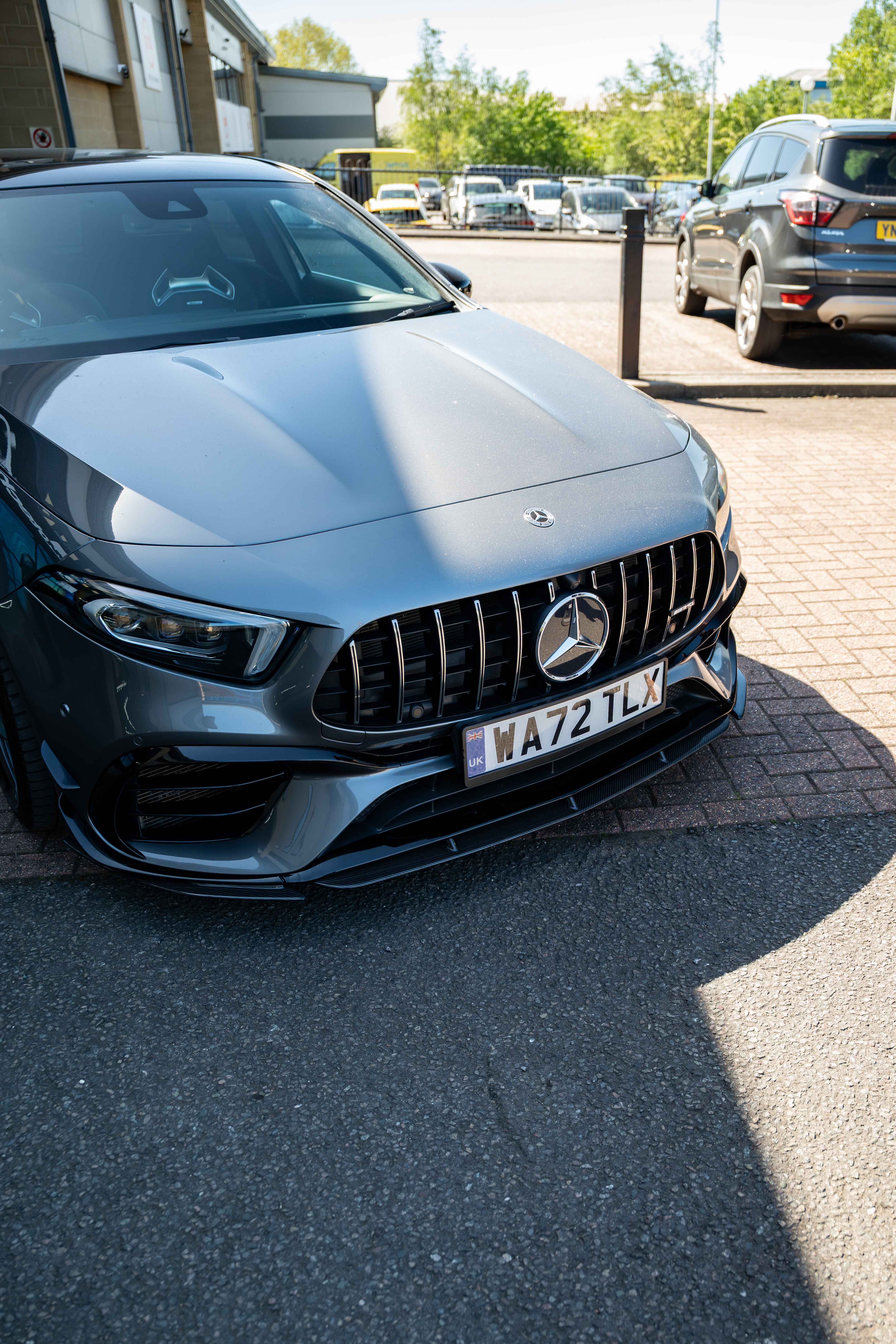 Mercedes A45 AMG W177 Sterckenn Carbon Fibre Front Splitter
