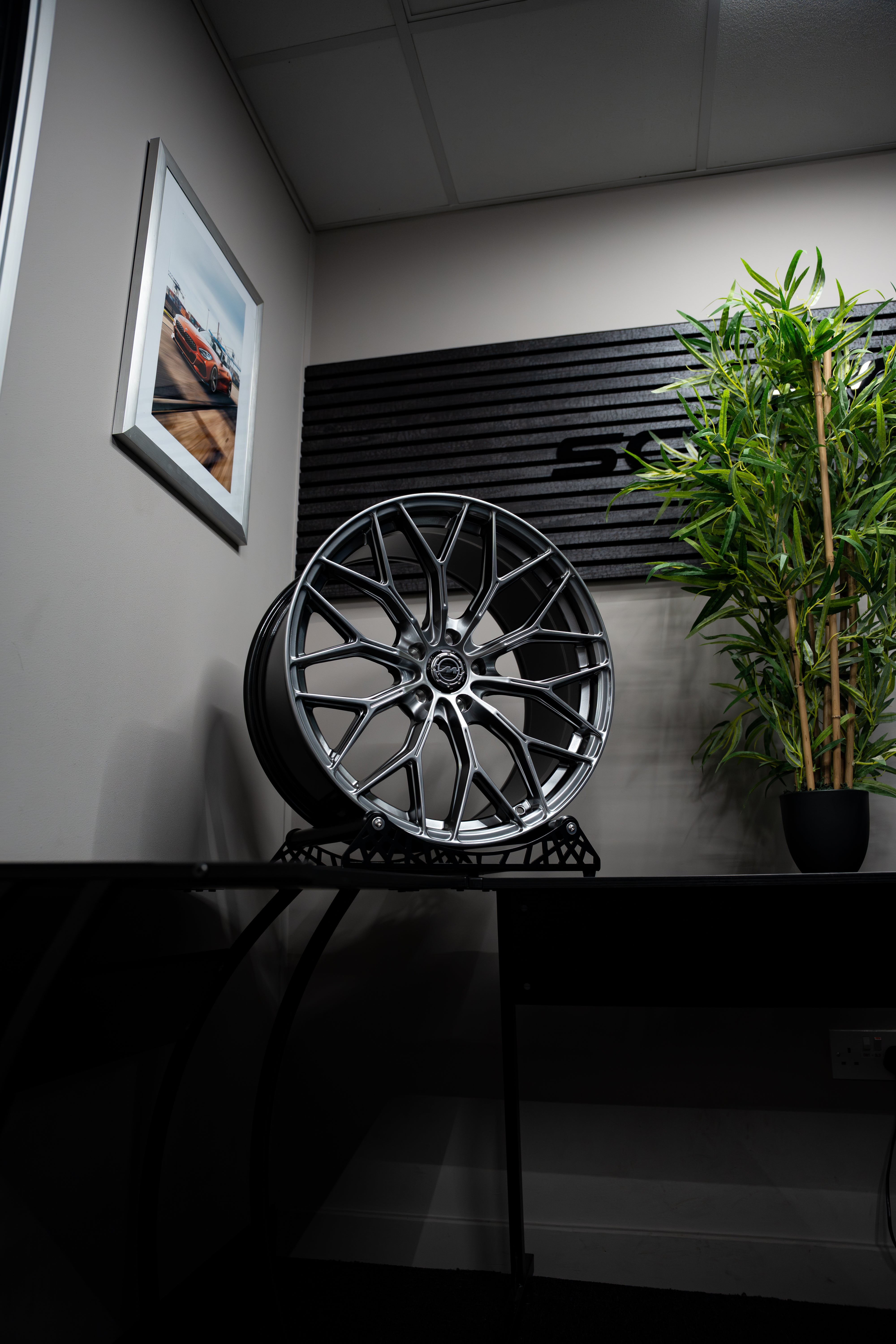 BMW 4 Series G22 G23 G26 M-WX 20" Polished Titanium Motech Wheel